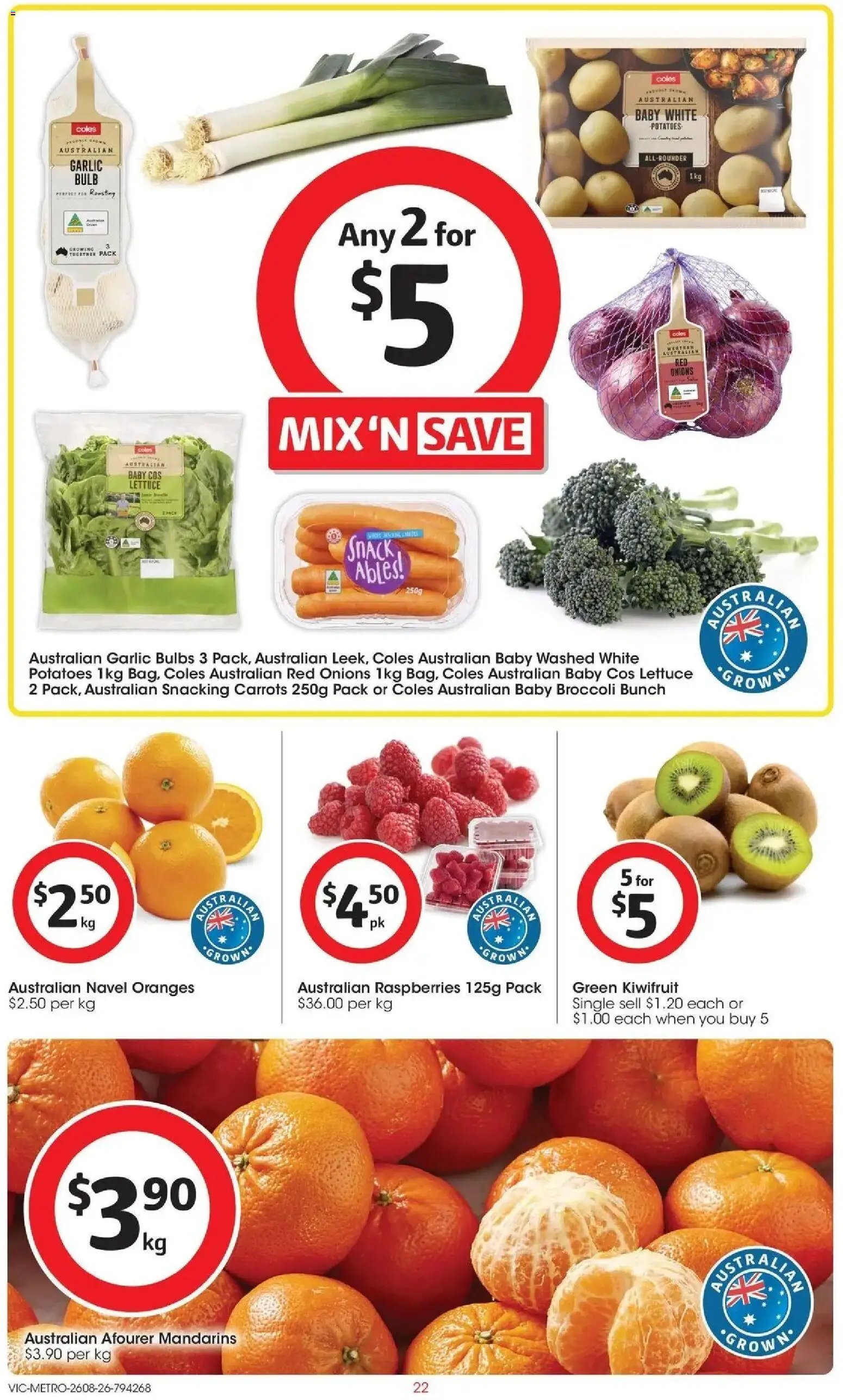 Coles catalogue from 26/08/2026 Coles Catalogue VIC