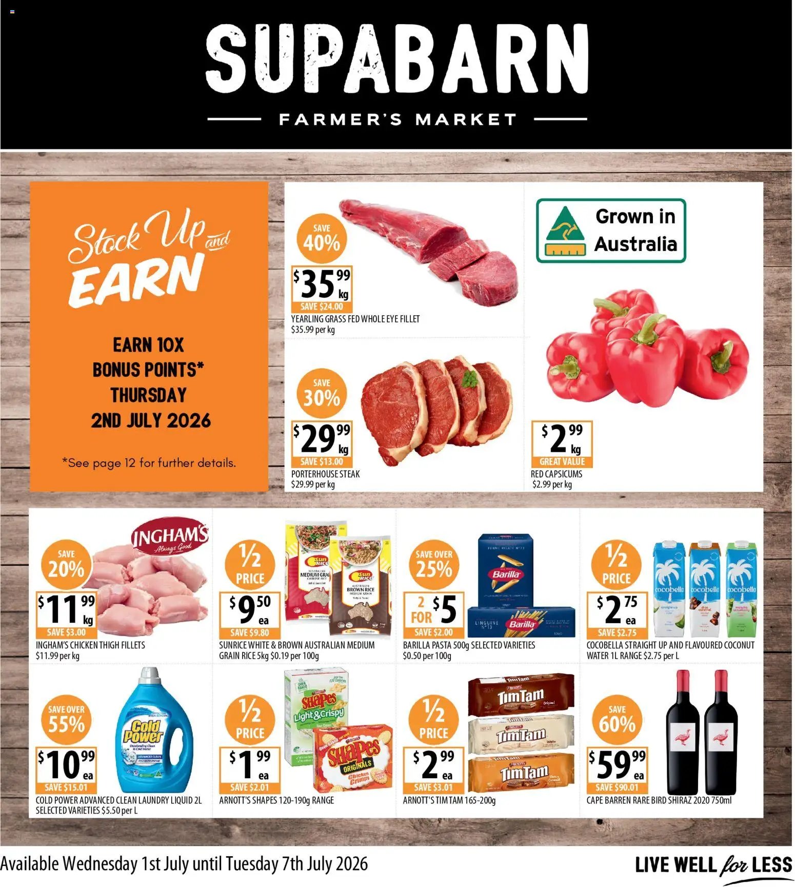 Supabarn catalogue from 01/07/2026 Supabarn BROCHURE