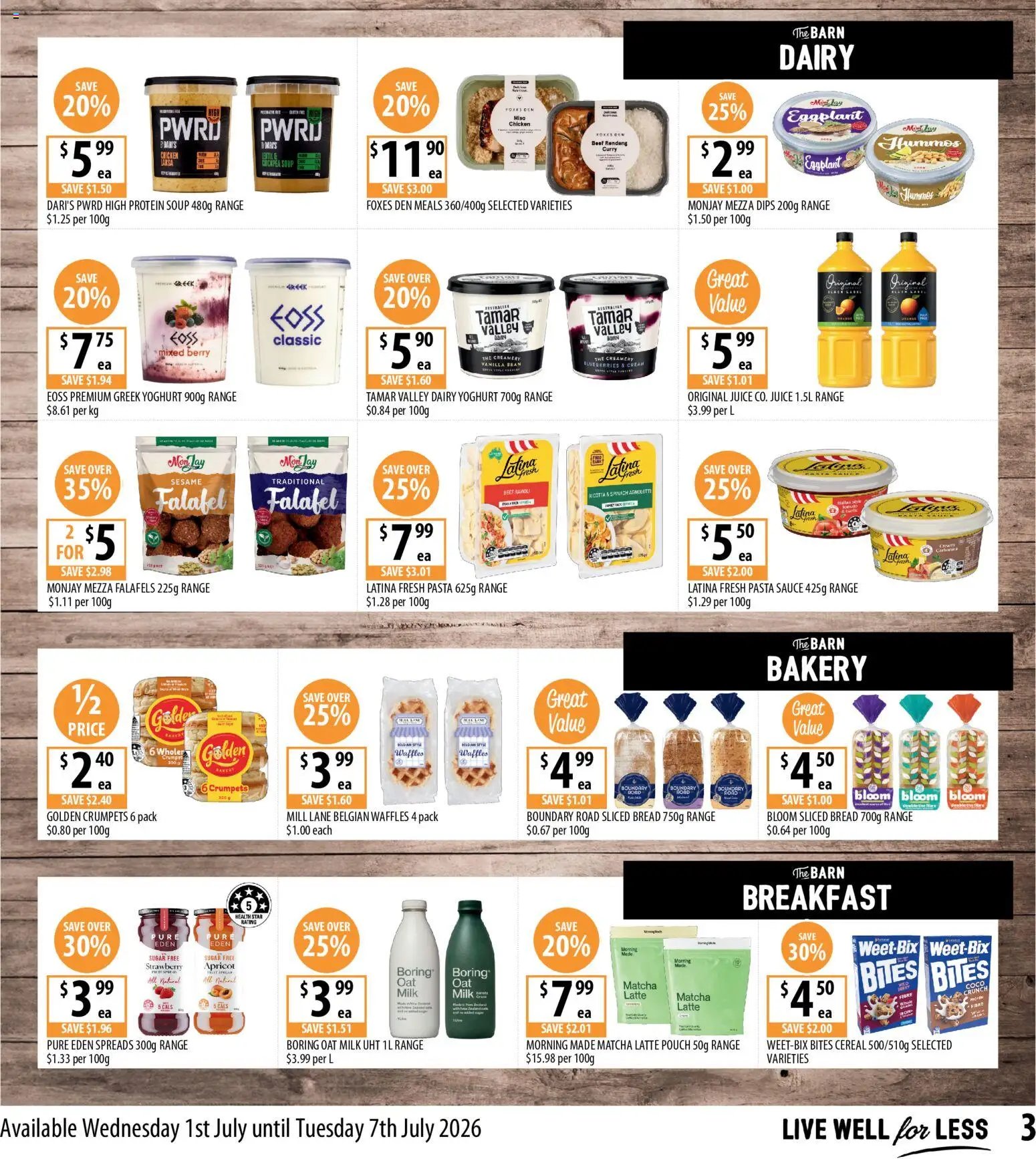 Supabarn catalogue from 01/07/2026 Supabarn BROCHURE