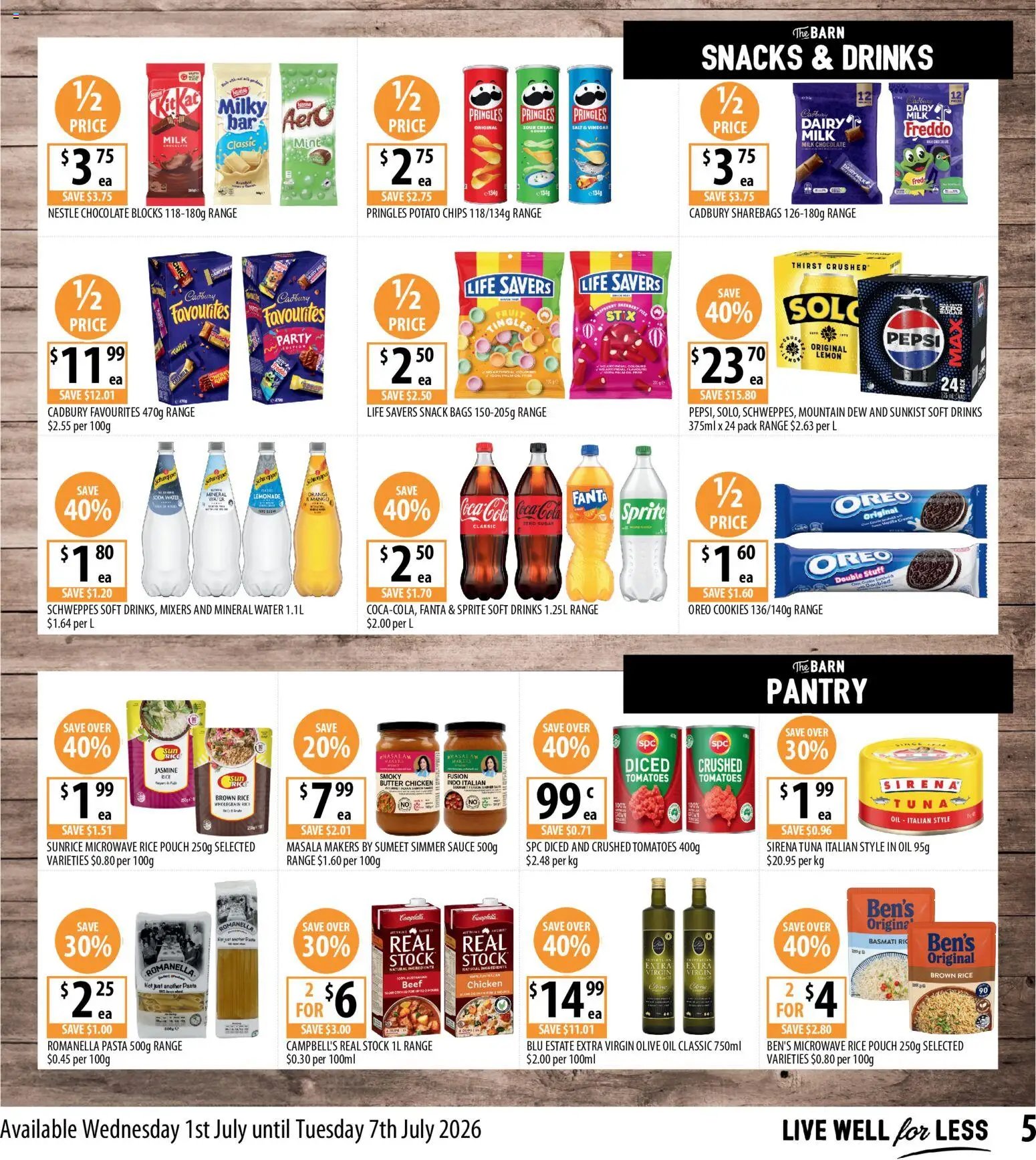Supabarn catalogue from 01/07/2026 Supabarn BROCHURE