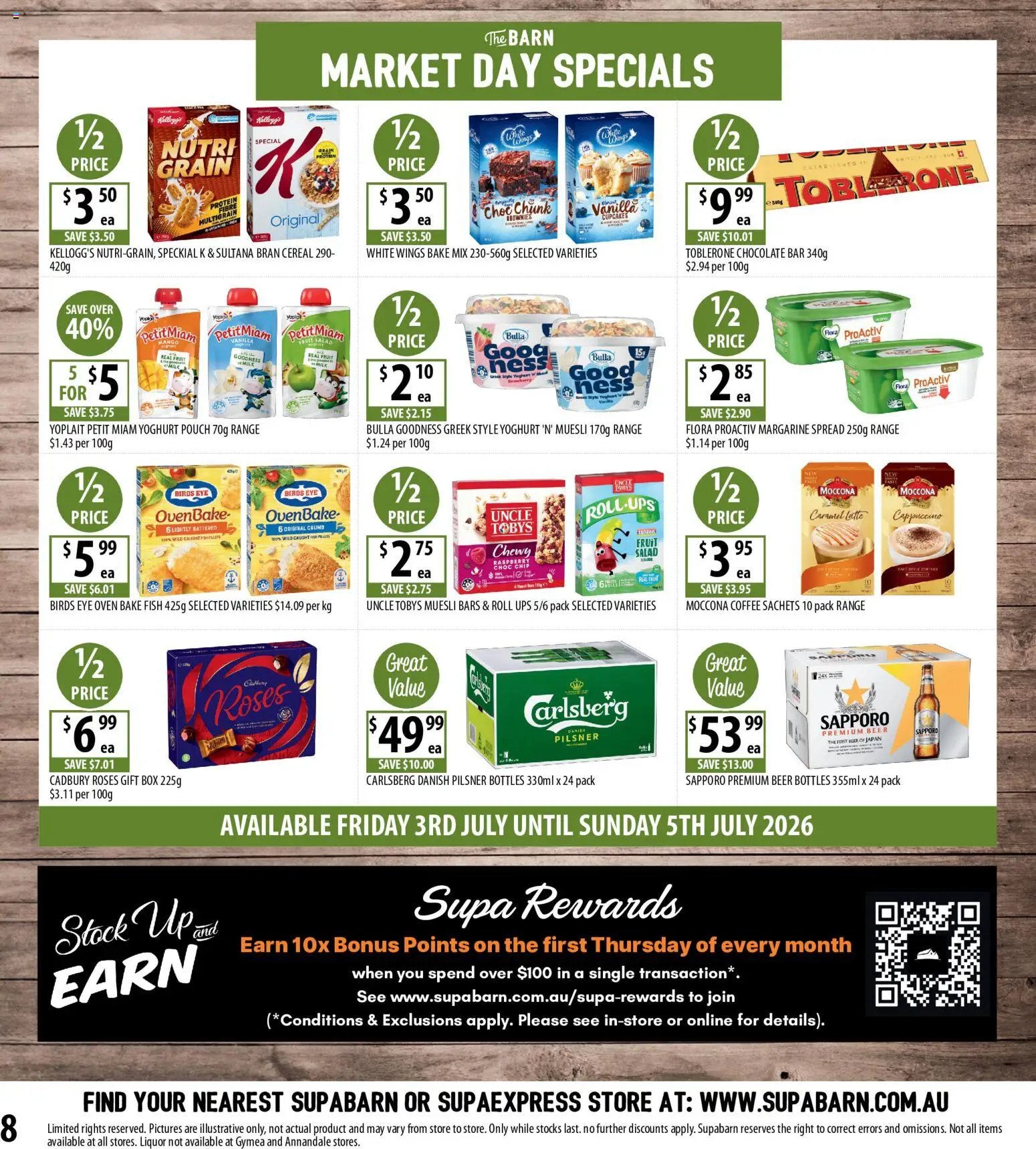 Supabarn catalogue from 01/07/2026 Supabarn BROCHURE