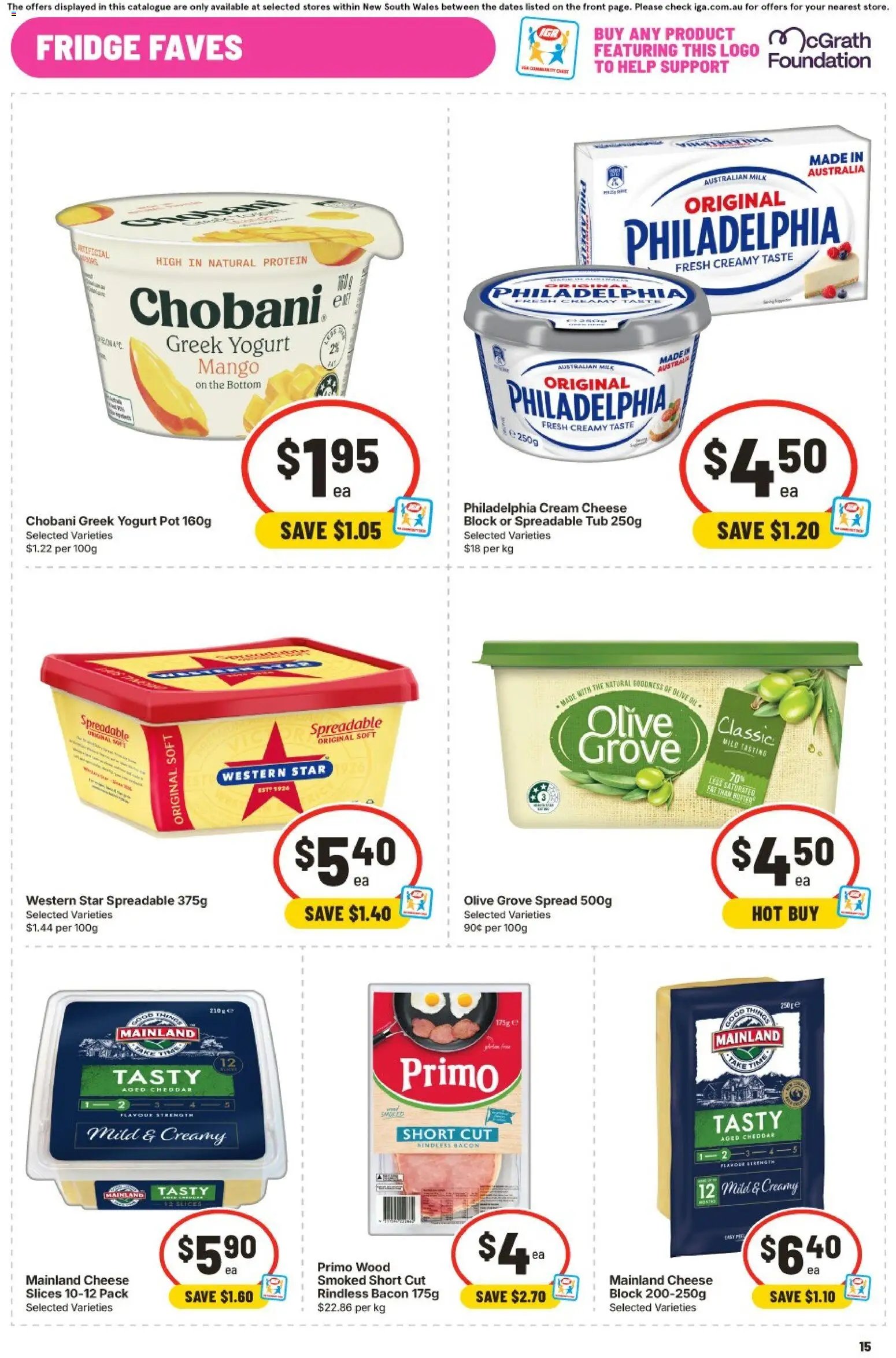 IGA catalogue from 16/09/2026 IGA catalogue Hackett