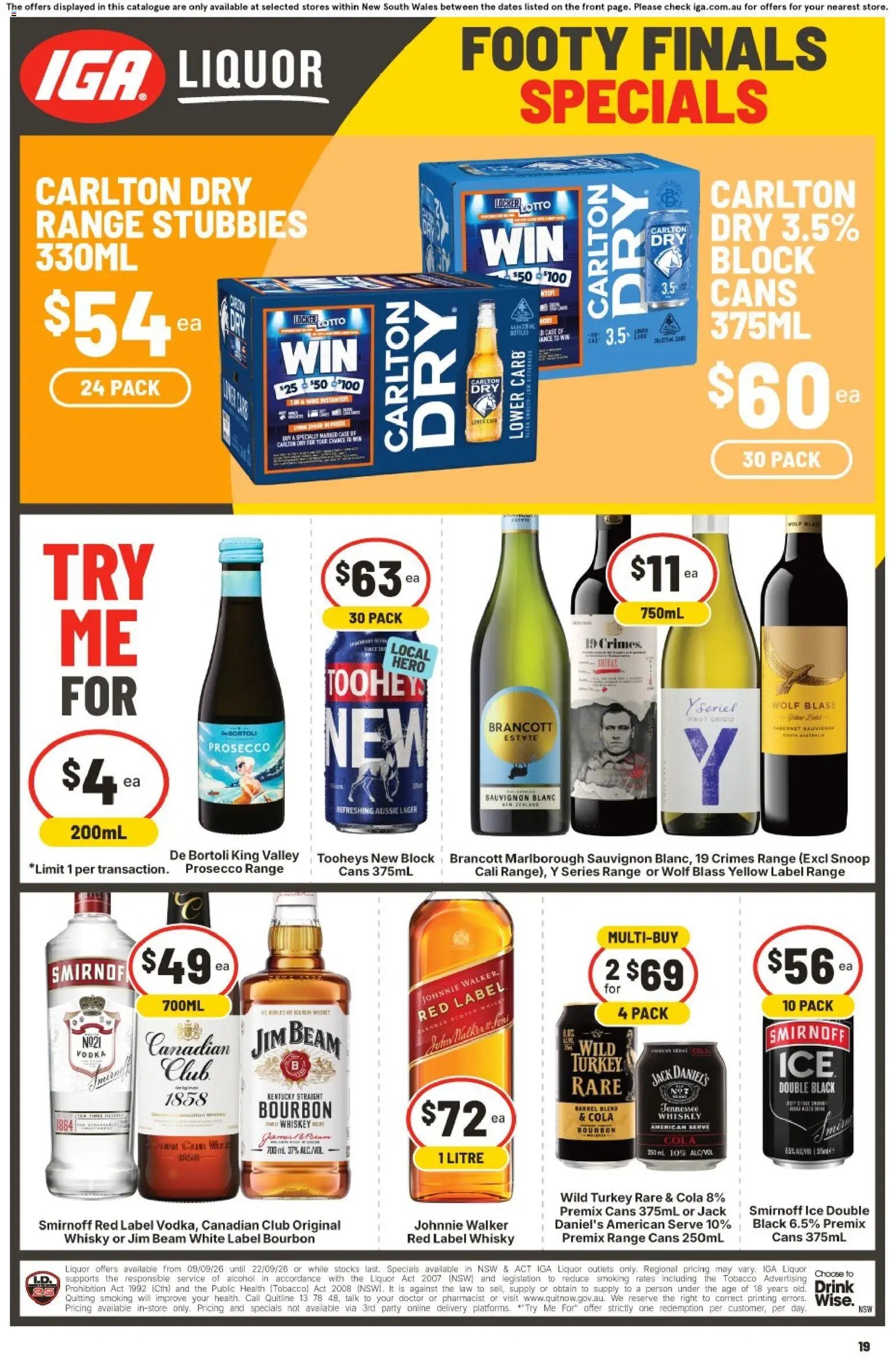 IGA catalogue from 16/09/2026 IGA catalogue Hackett
