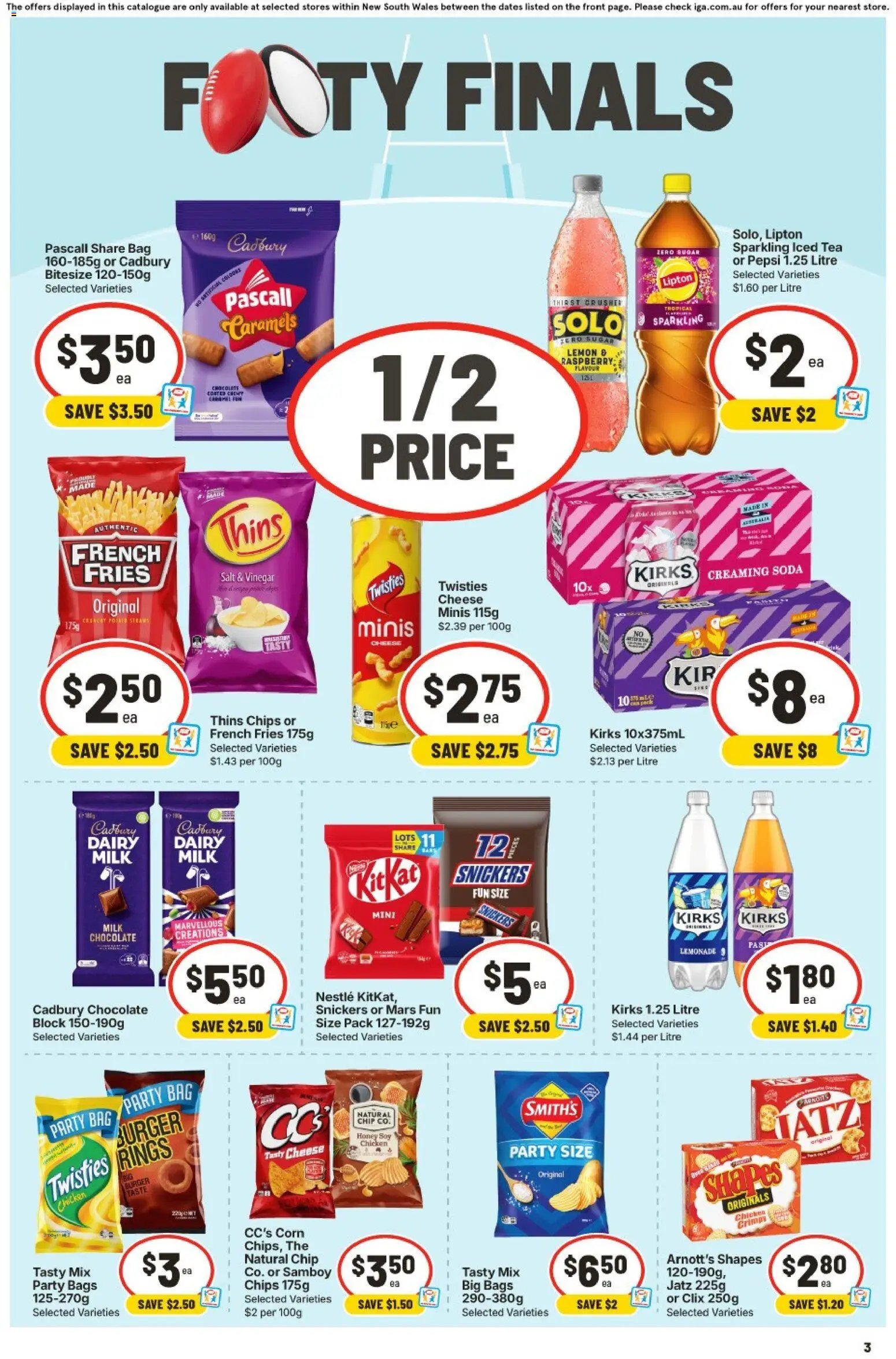 IGA catalogue from 16/09/2026 IGA catalogue Hackett