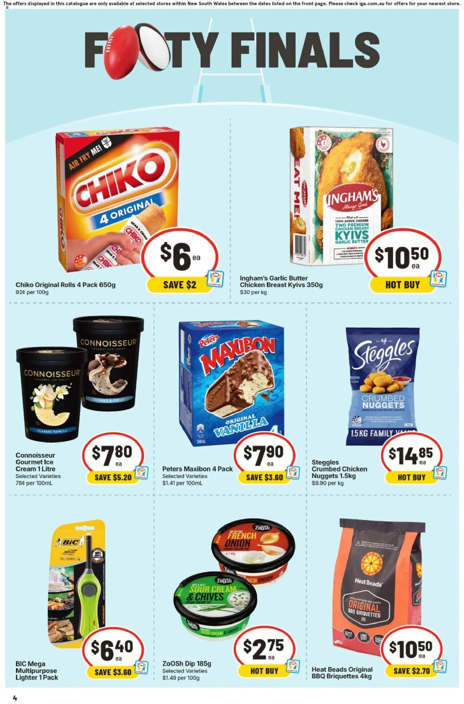 IGA catalogue from 16/09/2026 IGA catalogue Hackett