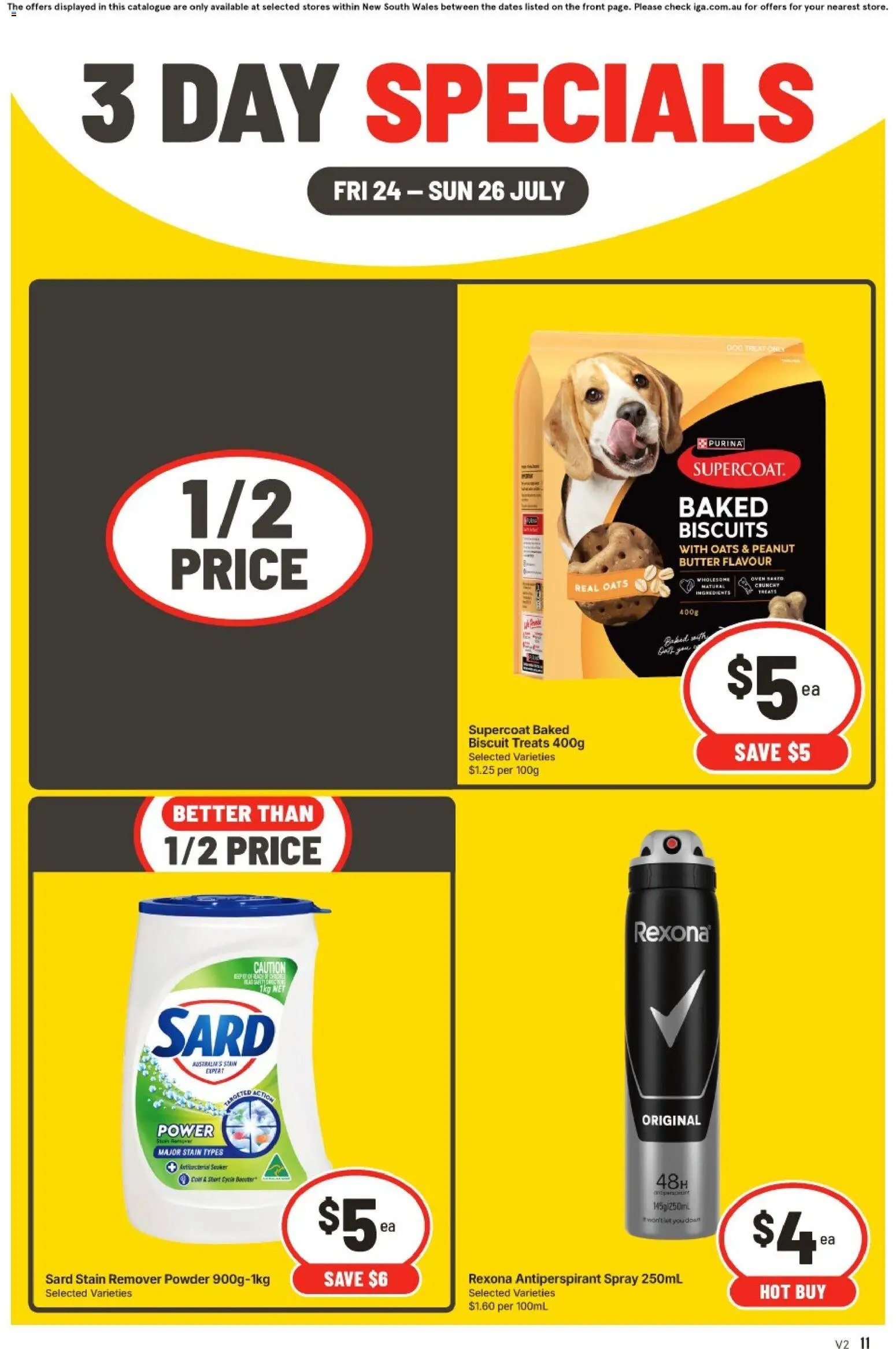IGA catalogue from 24/07/2026 IGA 3 Day Specials NSW Medium V2