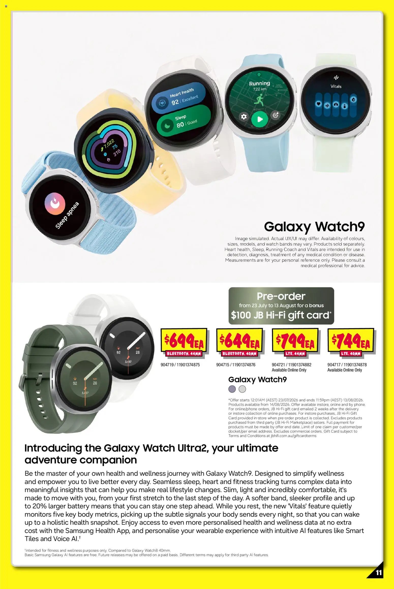 JB Hi-Fi catalogue from 23/07/2026 JB Hi-Fi Samsung Galaxy Z Fold8