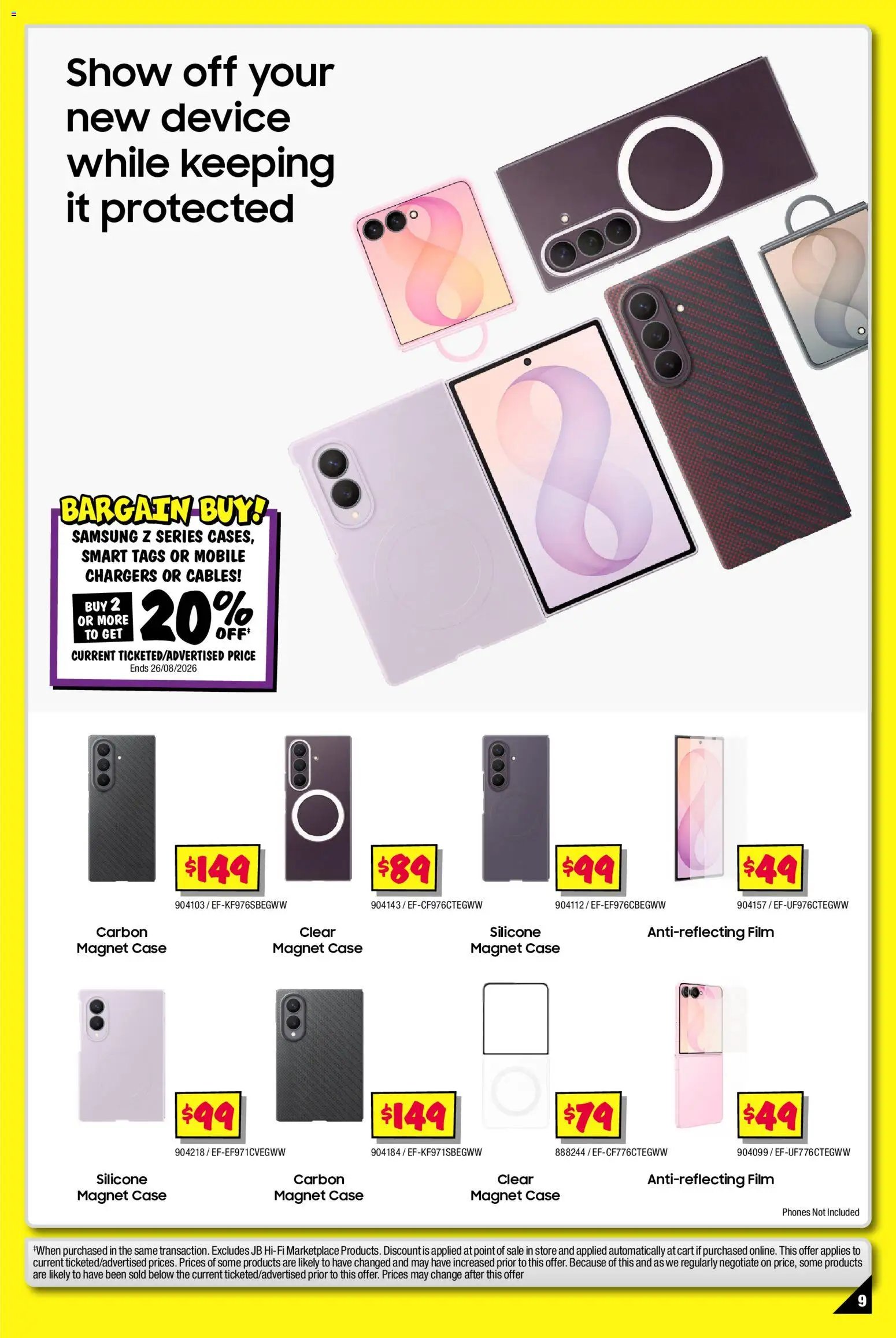 JB Hi-Fi catalogue from 23/07/2026 JB Hi-Fi Samsung Galaxy Z Fold8