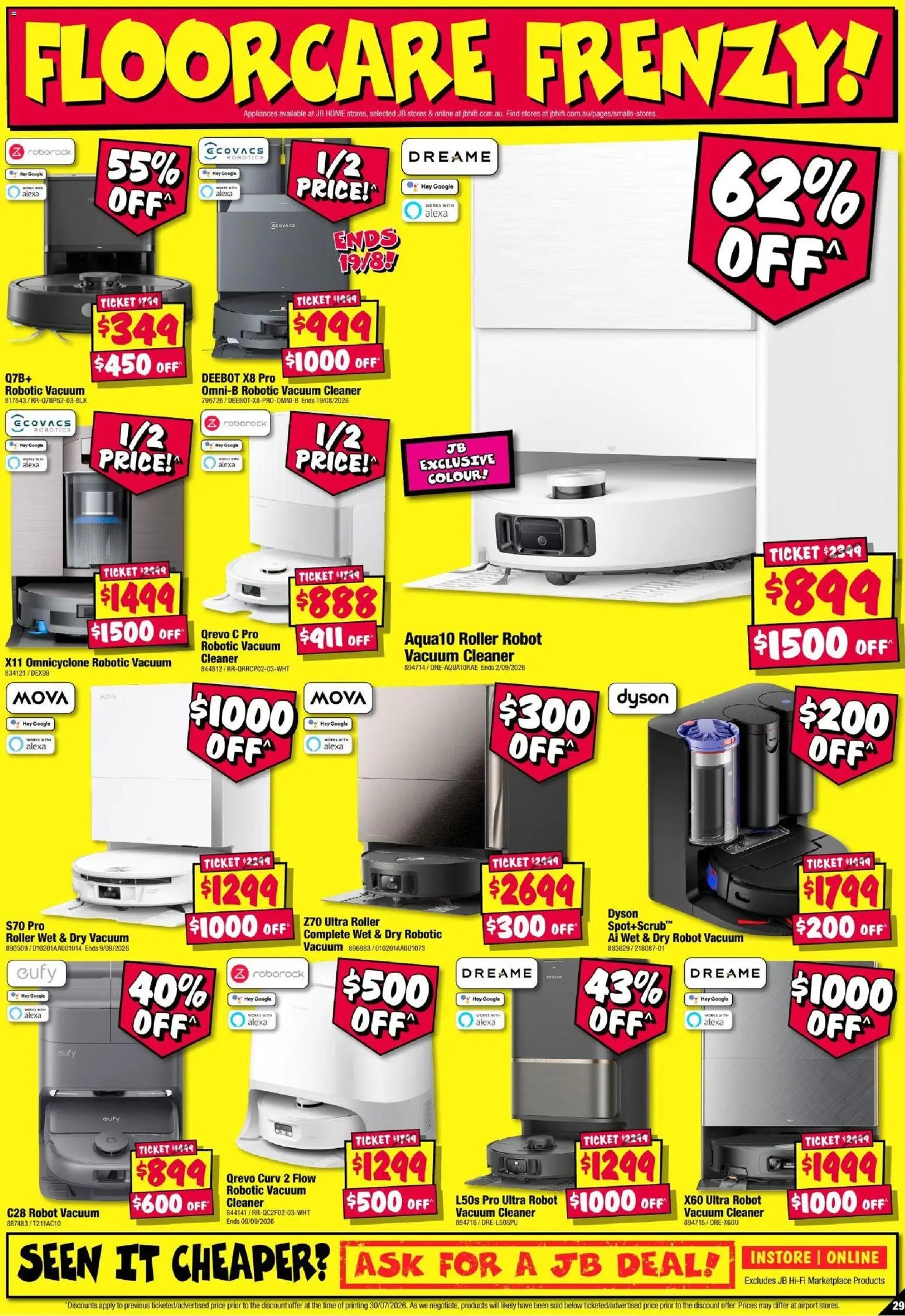 JB Hi-Fi catalogue from 13/08/2026 JB Hi-Fi Price Frenzy