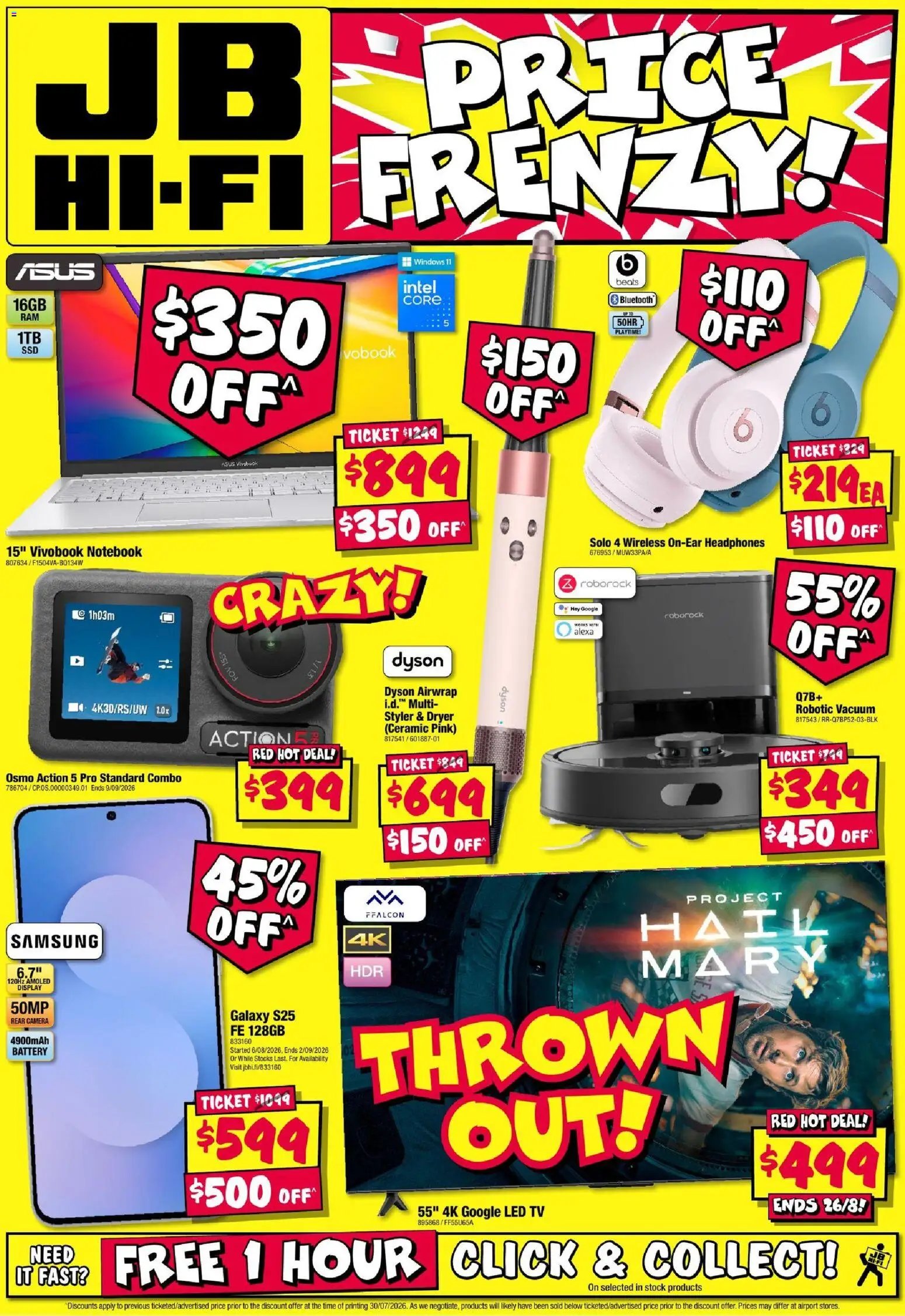 JB Hi-Fi catalogue from 13/08/2026 JB Hi-Fi Price Frenzy