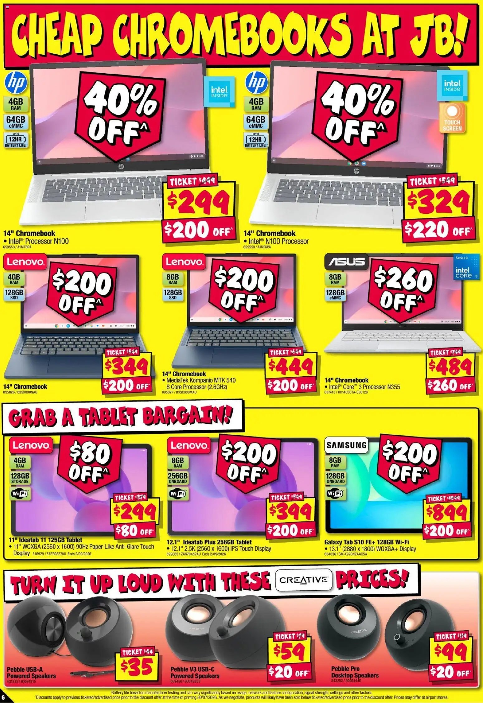 JB Hi-Fi catalogue from 13/08/2026 JB Hi-Fi Price Frenzy