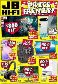 JB Hi-Fi catalogue from 13/08/2026 JB Hi-Fi Price Frenzy