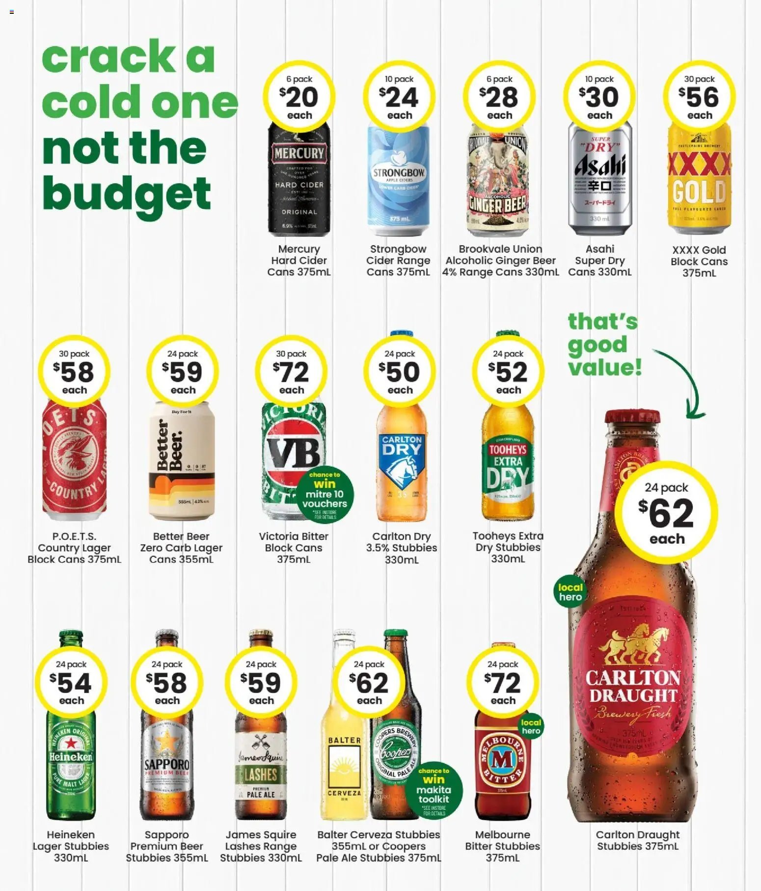 The Bottle-O catalogue from 06/07/2026 The Bottle-O catalogue BAIRNSDALE