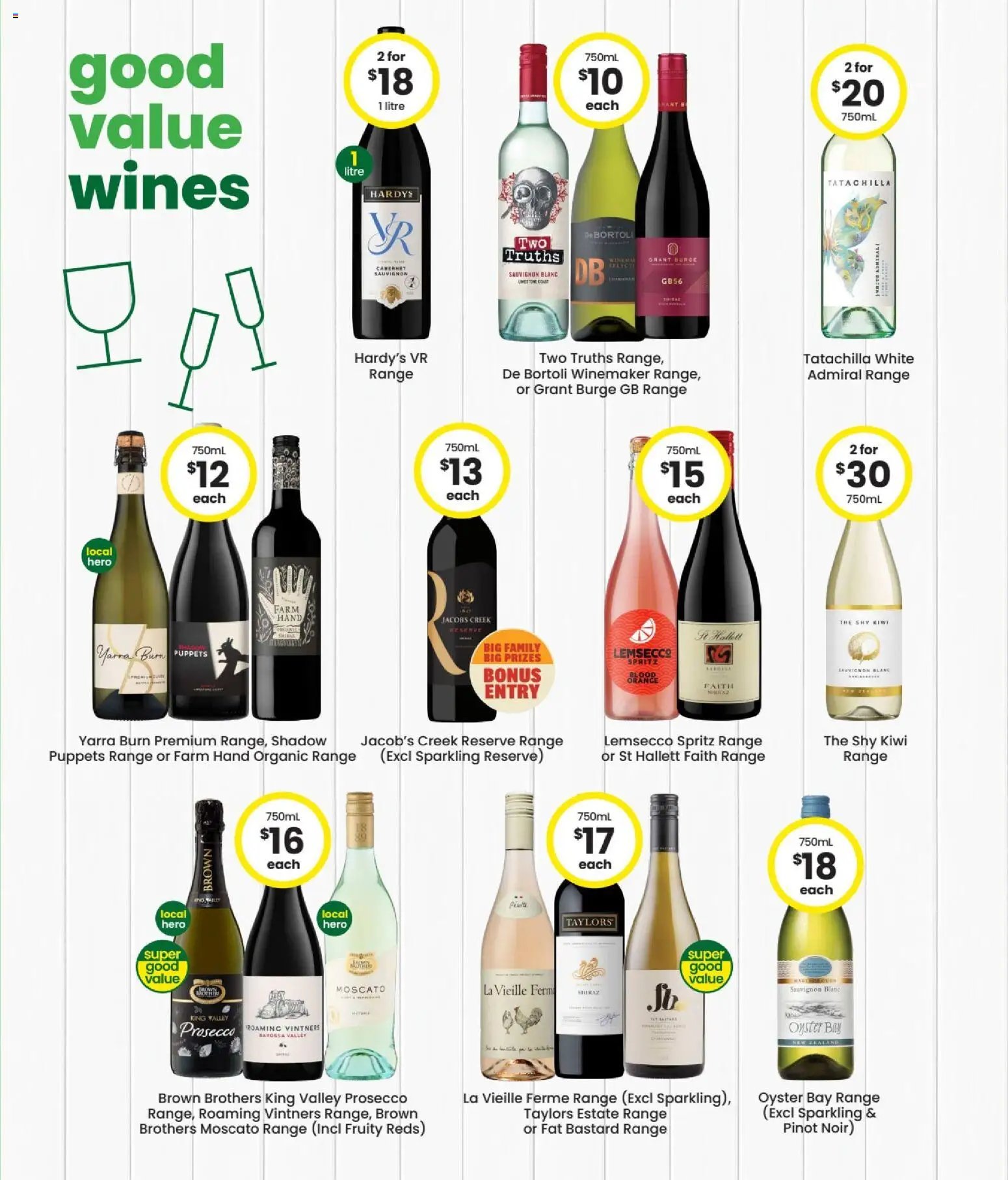 The Bottle-O catalogue from 06/07/2026 The Bottle-O catalogue BAIRNSDALE