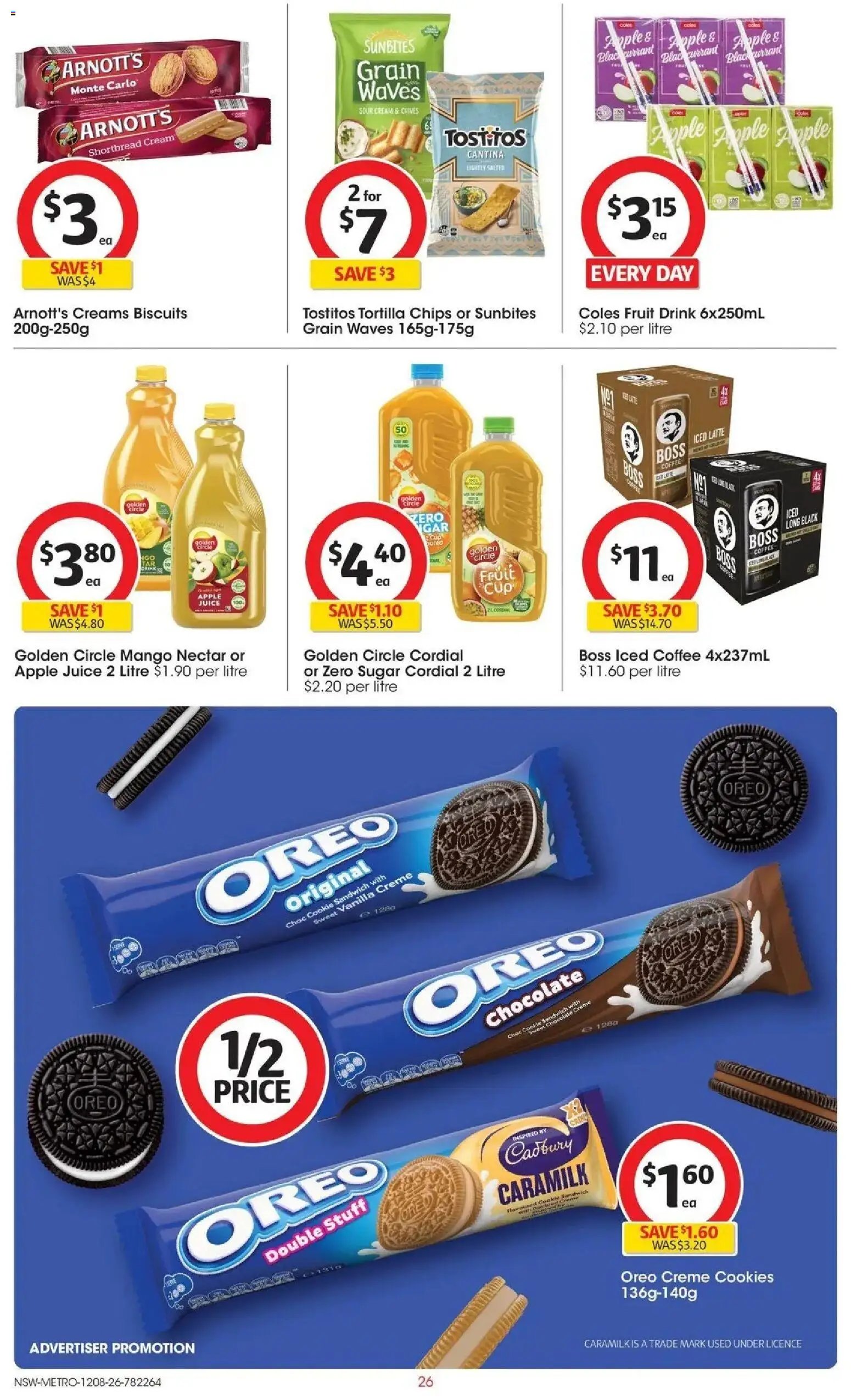 Coles catalogue from 12/08/2026 Coles catalogue NSW