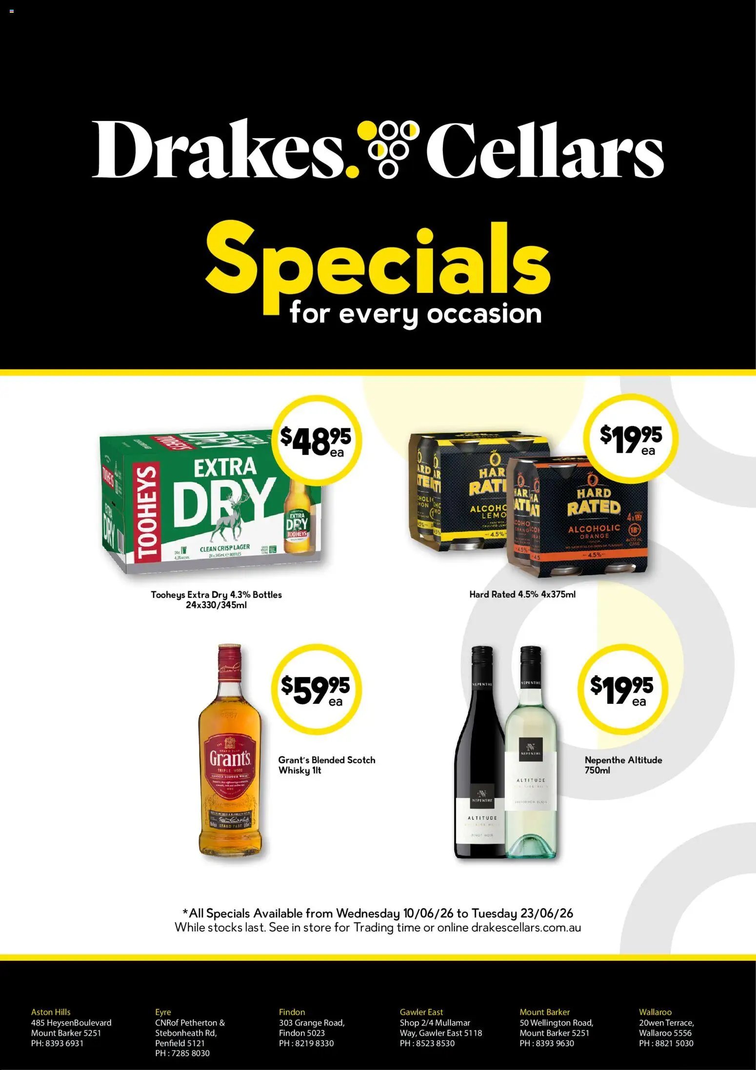 Drakes catalogue from 10/06/2026 Drakes catalogue Specials