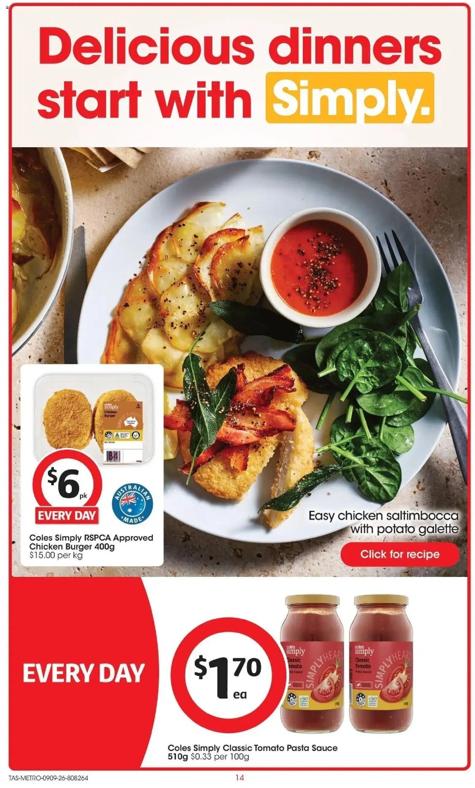 Coles catalogue from 09/09/2026 Coles catalogue TAS
