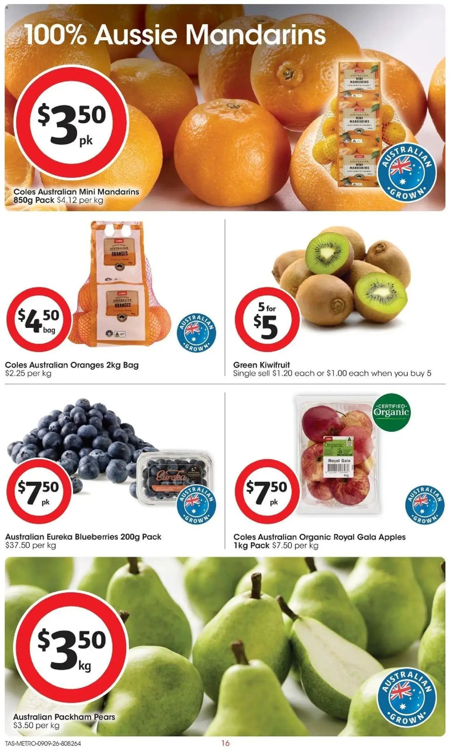 Coles catalogue from 09/09/2026 Coles catalogue TAS