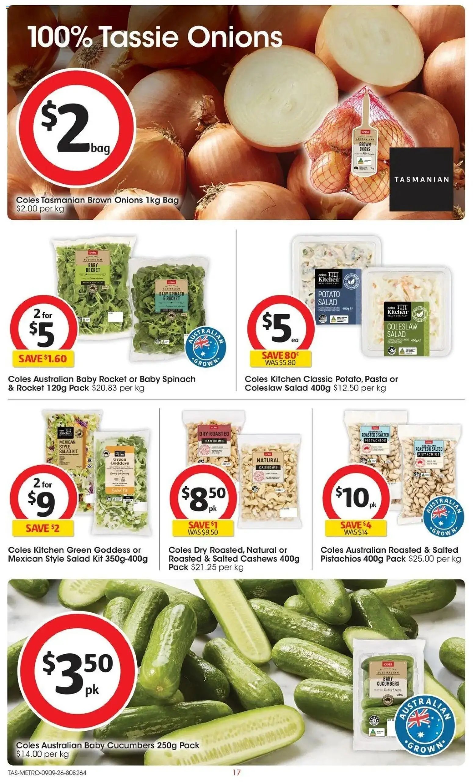 Coles catalogue from 09/09/2026 Coles catalogue TAS