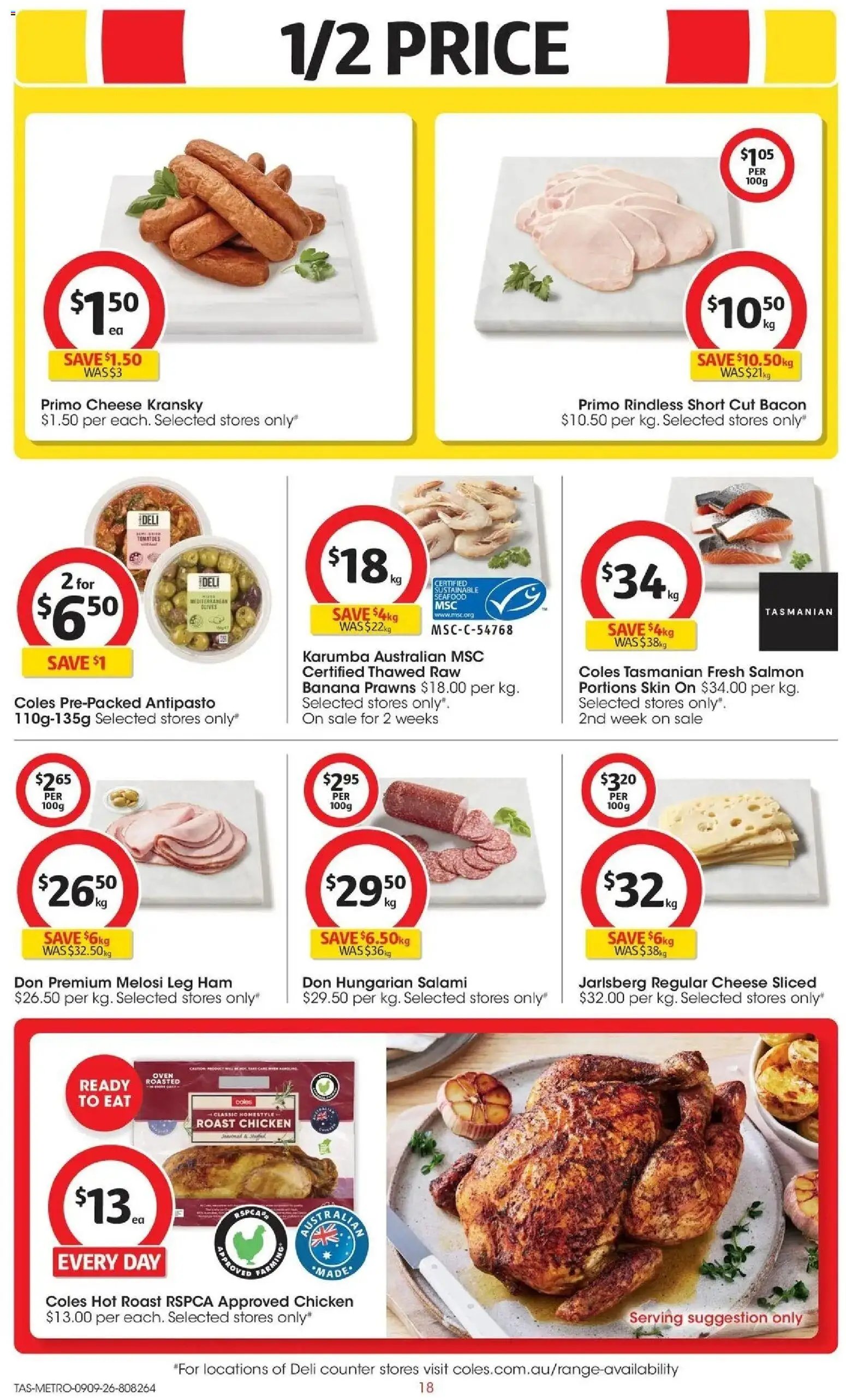 Coles catalogue from 09/09/2026 Coles catalogue TAS
