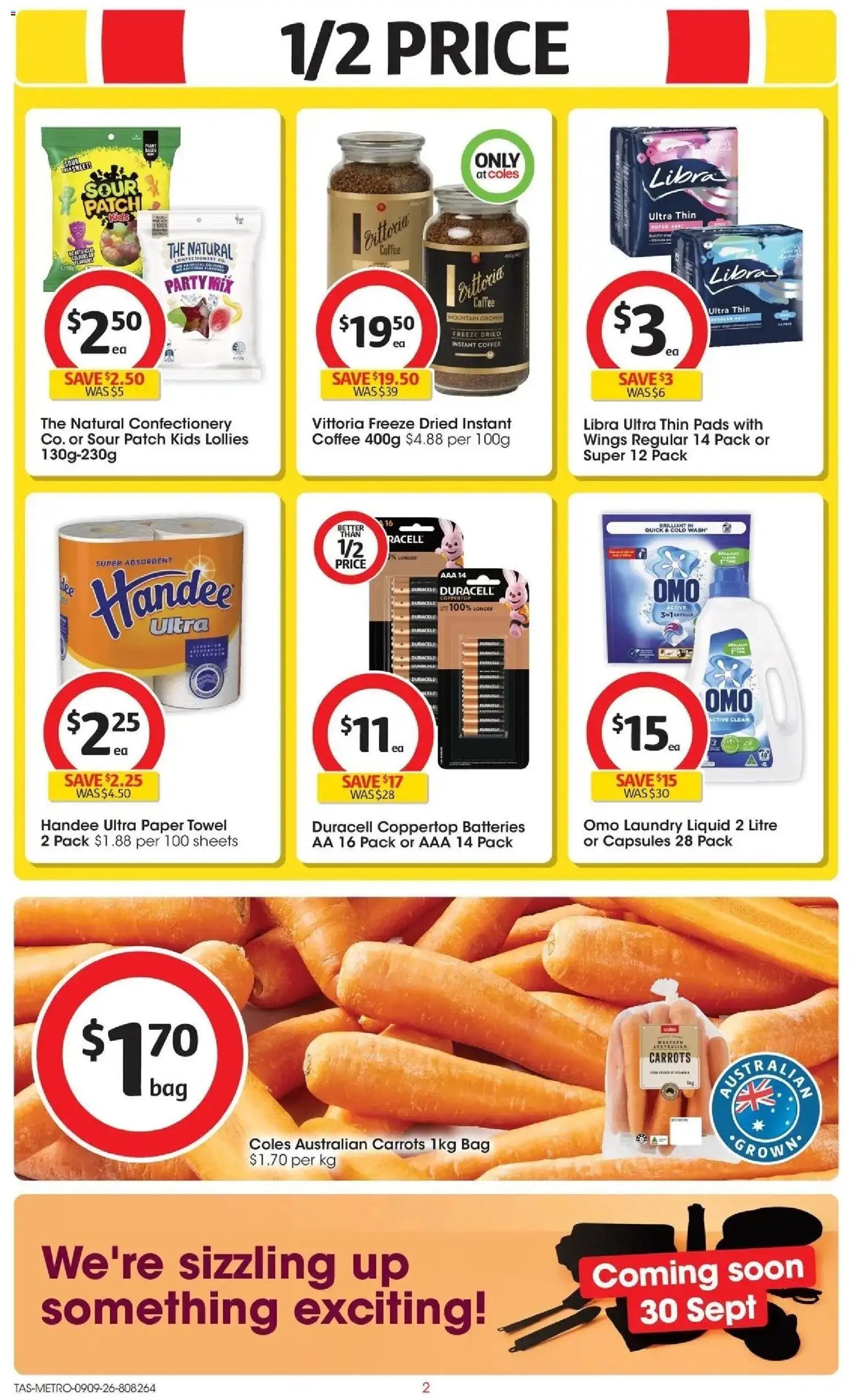 Coles catalogue from 09/09/2026 Coles catalogue TAS