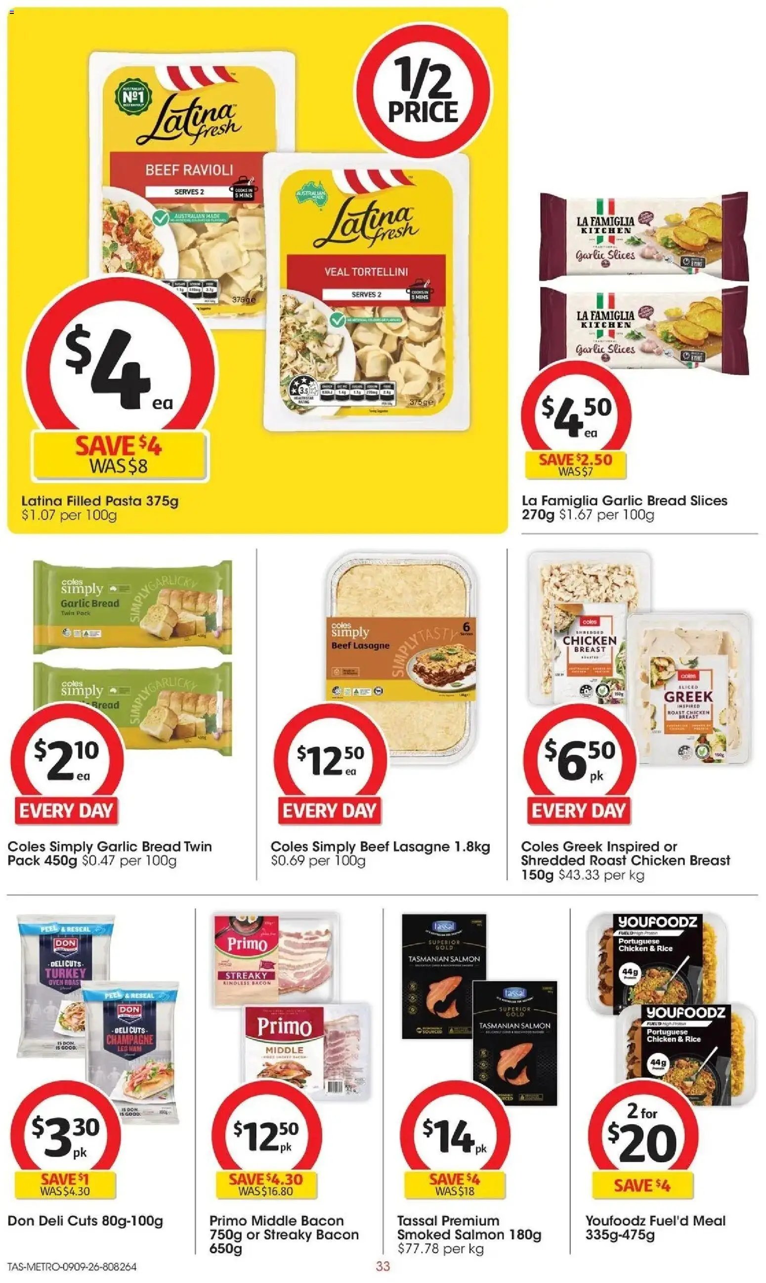 Coles catalogue from 09/09/2026 Coles catalogue TAS