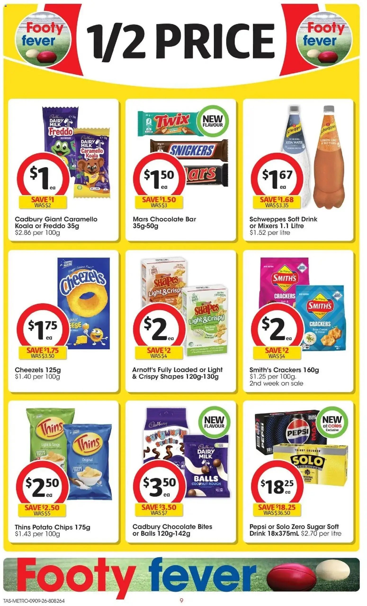Coles catalogue from 09/09/2026 Coles catalogue TAS