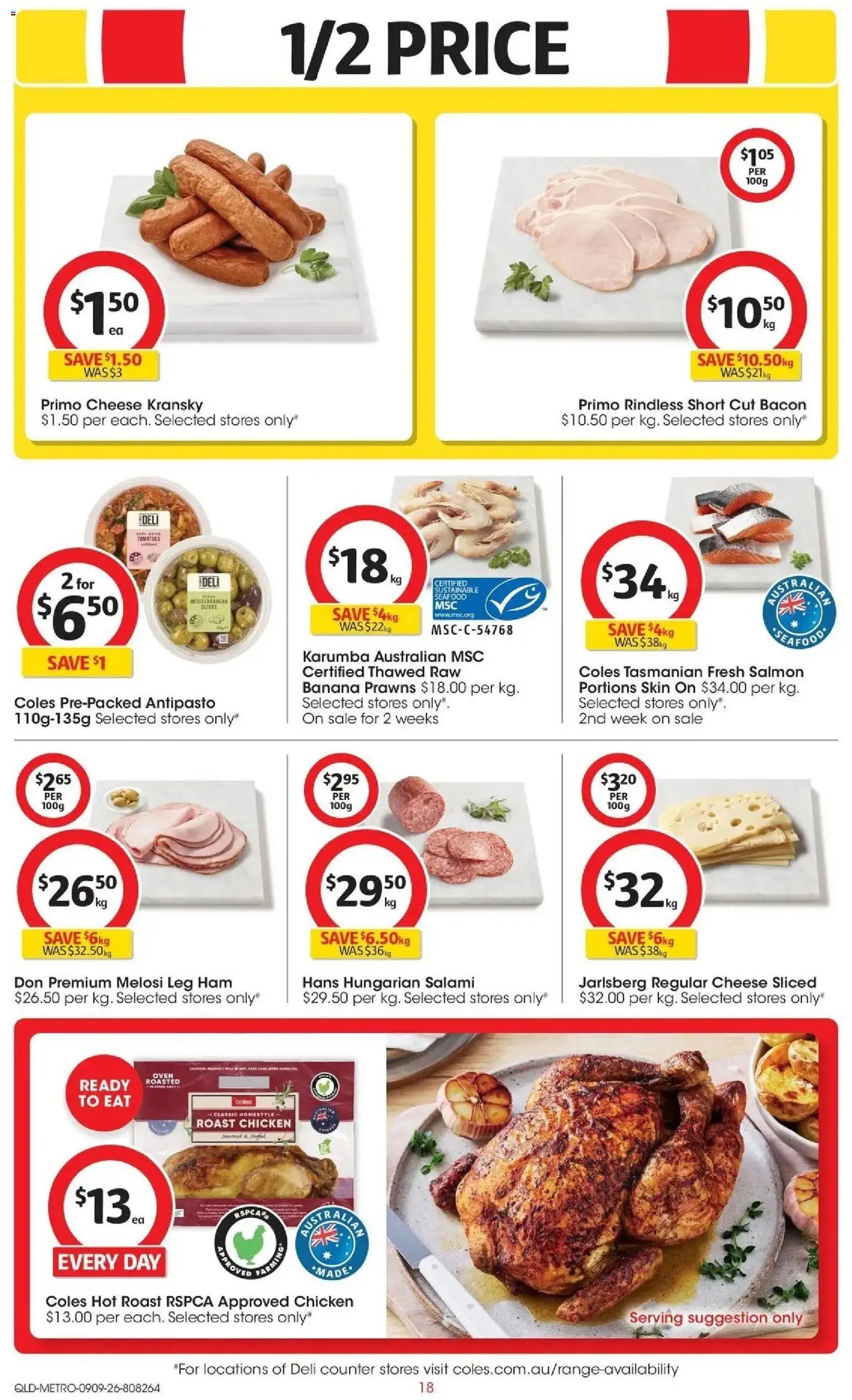 Coles catalogue from 09/09/2026 Coles catalogue QLD