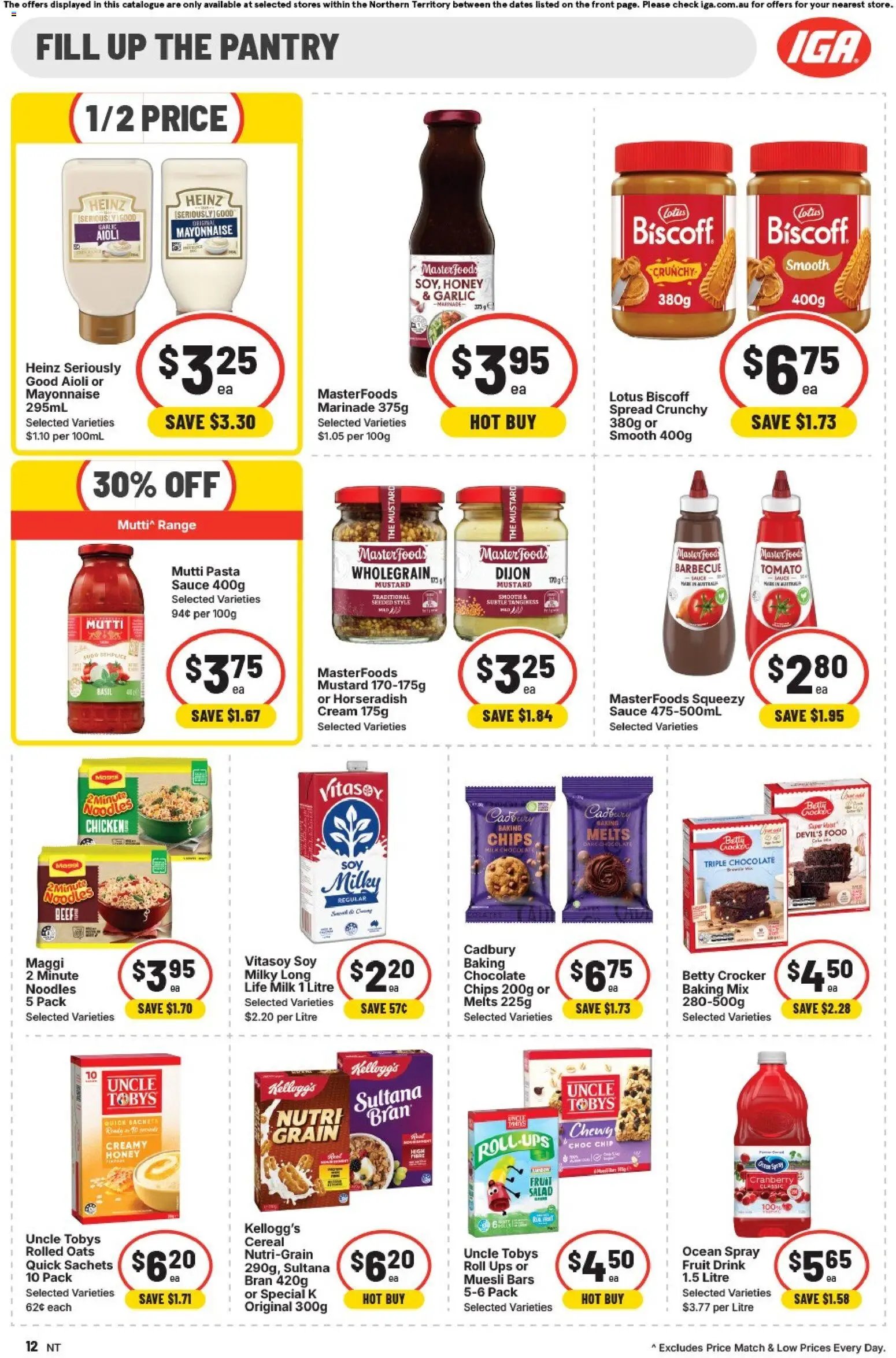 IGA catalogue from 02/09/2026 IGA catalogue Zuccoli