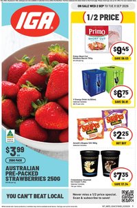 IGA catalogue from 02/09/2026 IGA catalogue Zuccoli