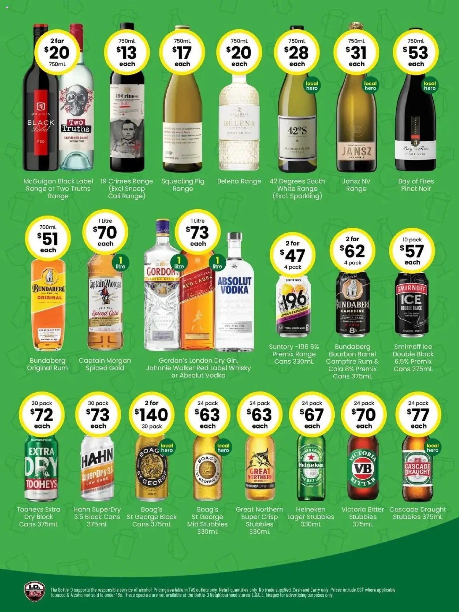 The Bottle-O catalogue from 17/08/2026 Good Value Booze, For Good Value Dads. 17/08
