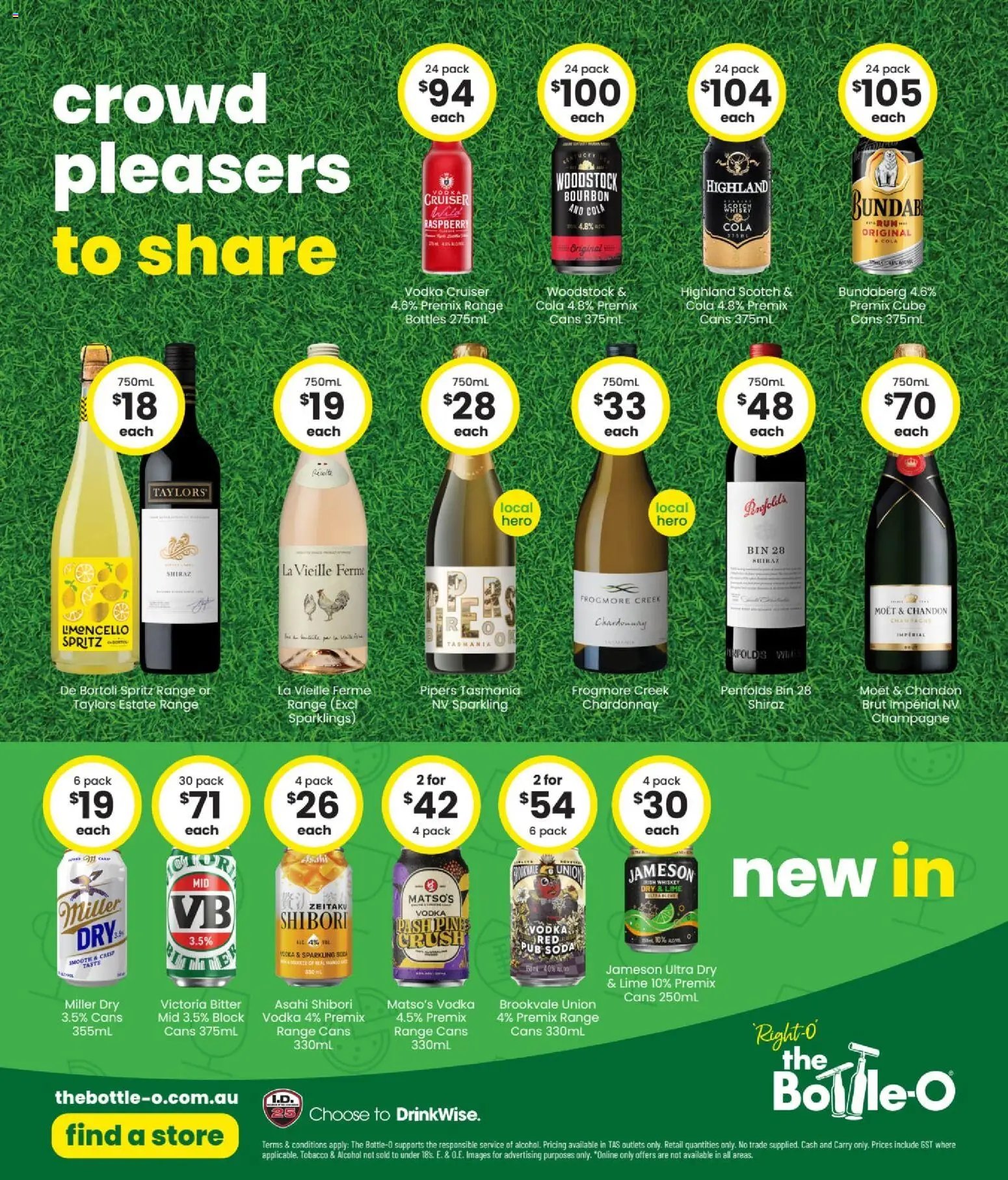 The Bottle-O catalogue from 14/09/2026 The Bottle-O catalogue QUEENSTOWN