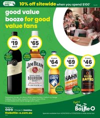 The Bottle-O catalogue from 14/09/2026 The Bottle-O catalogue QUEENSTOWN