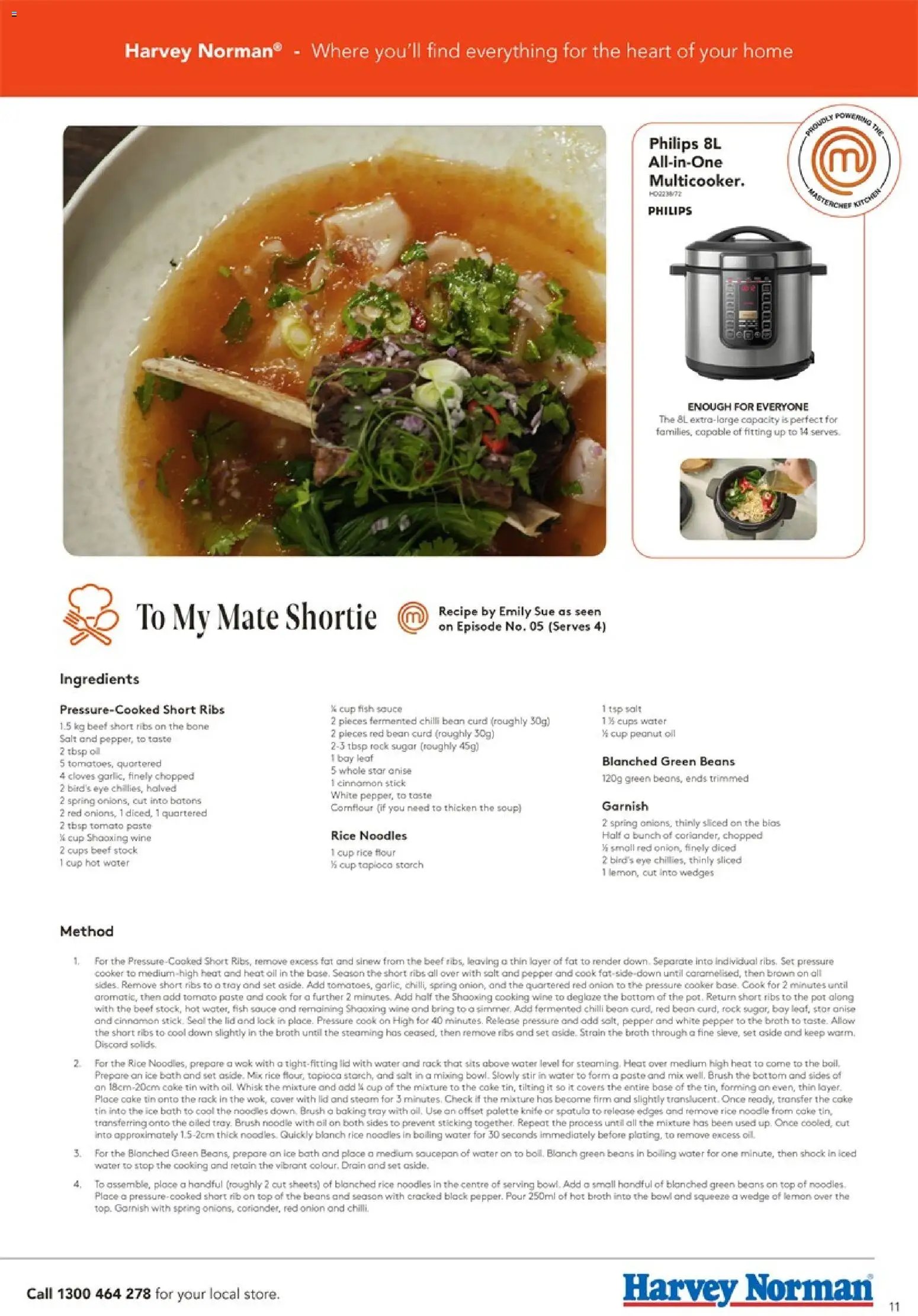 Harvey Norman catalogue from 06/07/2026 Harvey Norman Small Appliance – Proudly Powering the MasterChef Kitchen