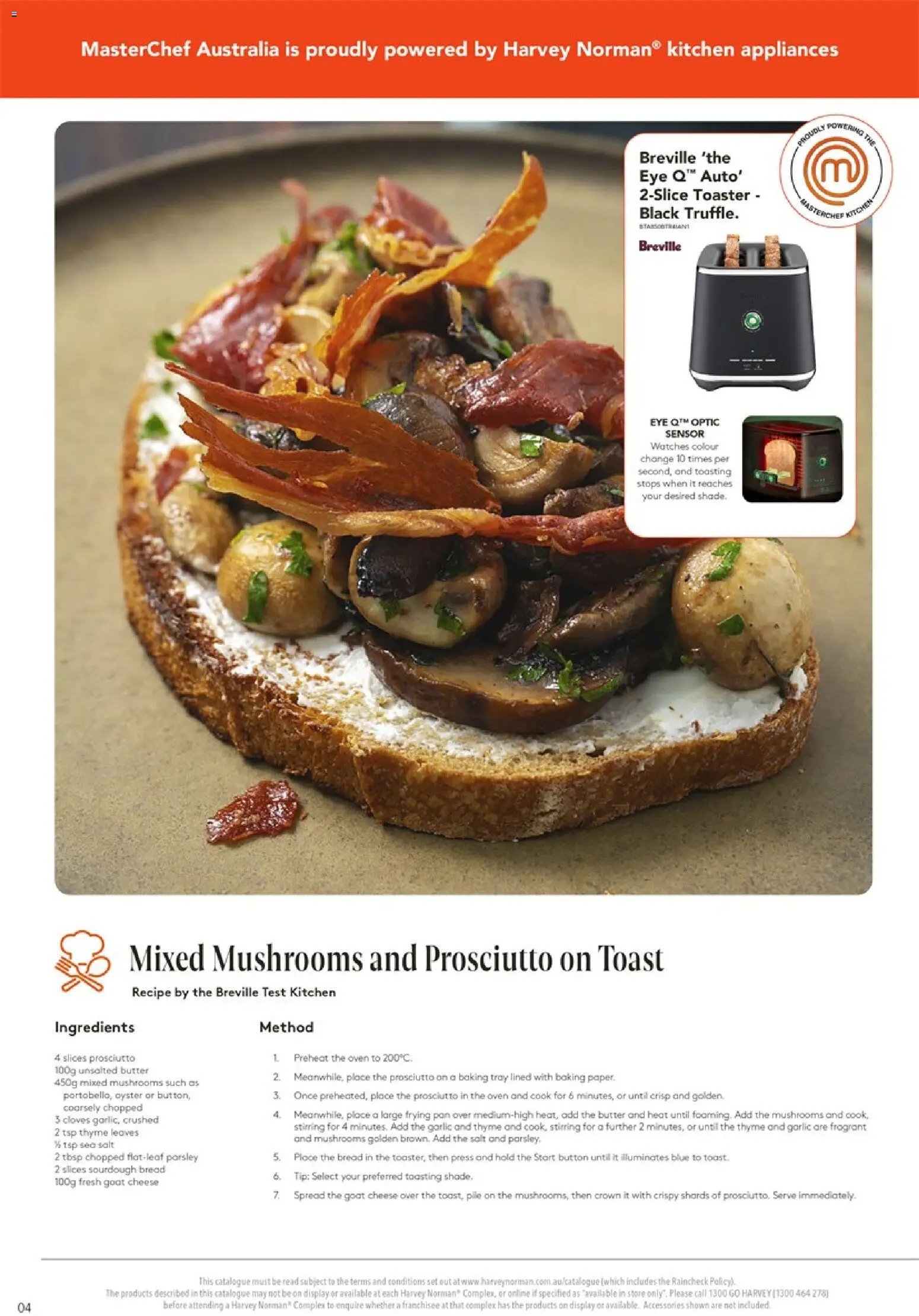 Harvey Norman catalogue from 06/07/2026 Harvey Norman Small Appliance – Proudly Powering the MasterChef Kitchen
