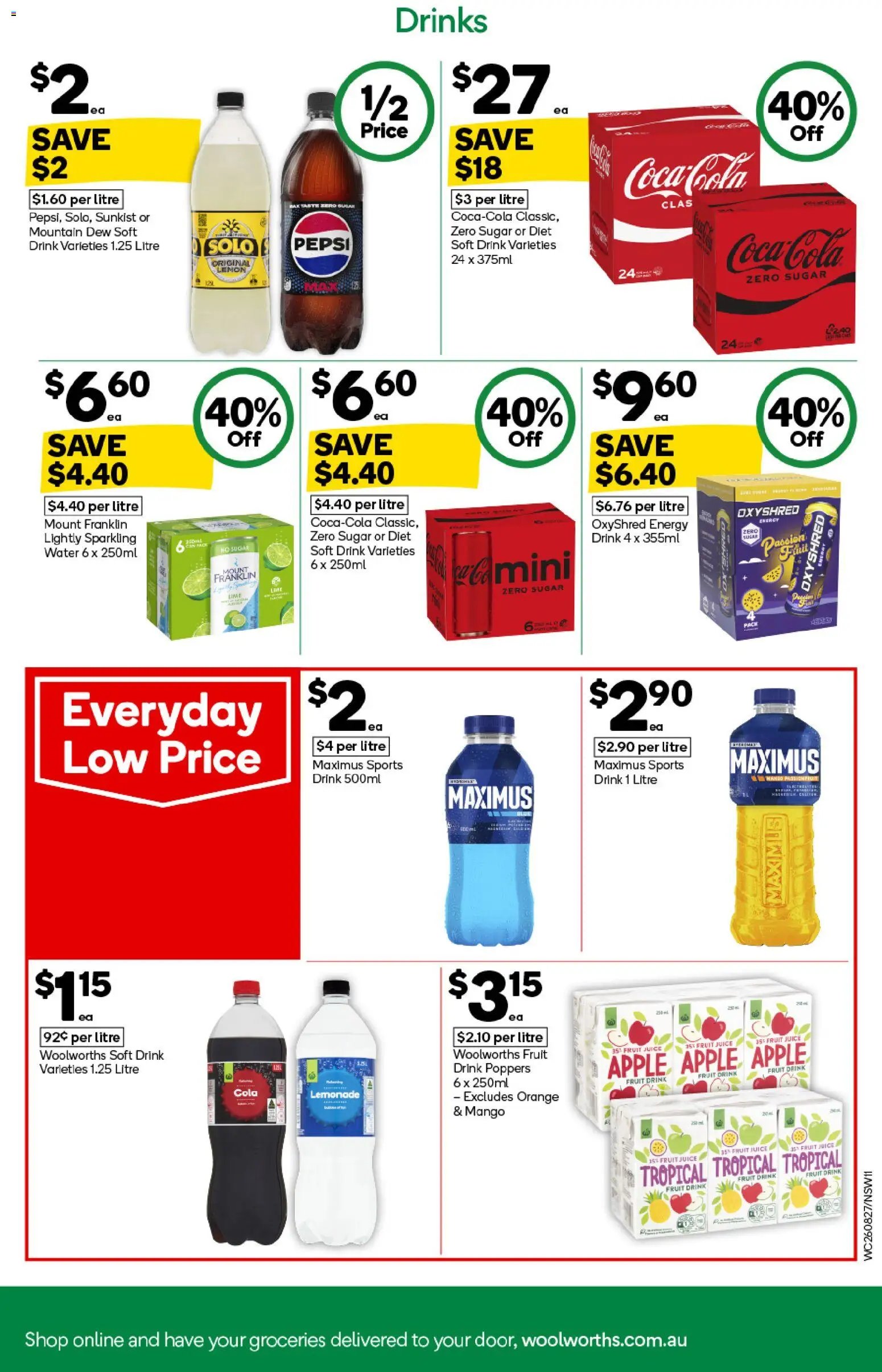 Woolworths catalogue from 26/08/2026 Woolworths catalogue