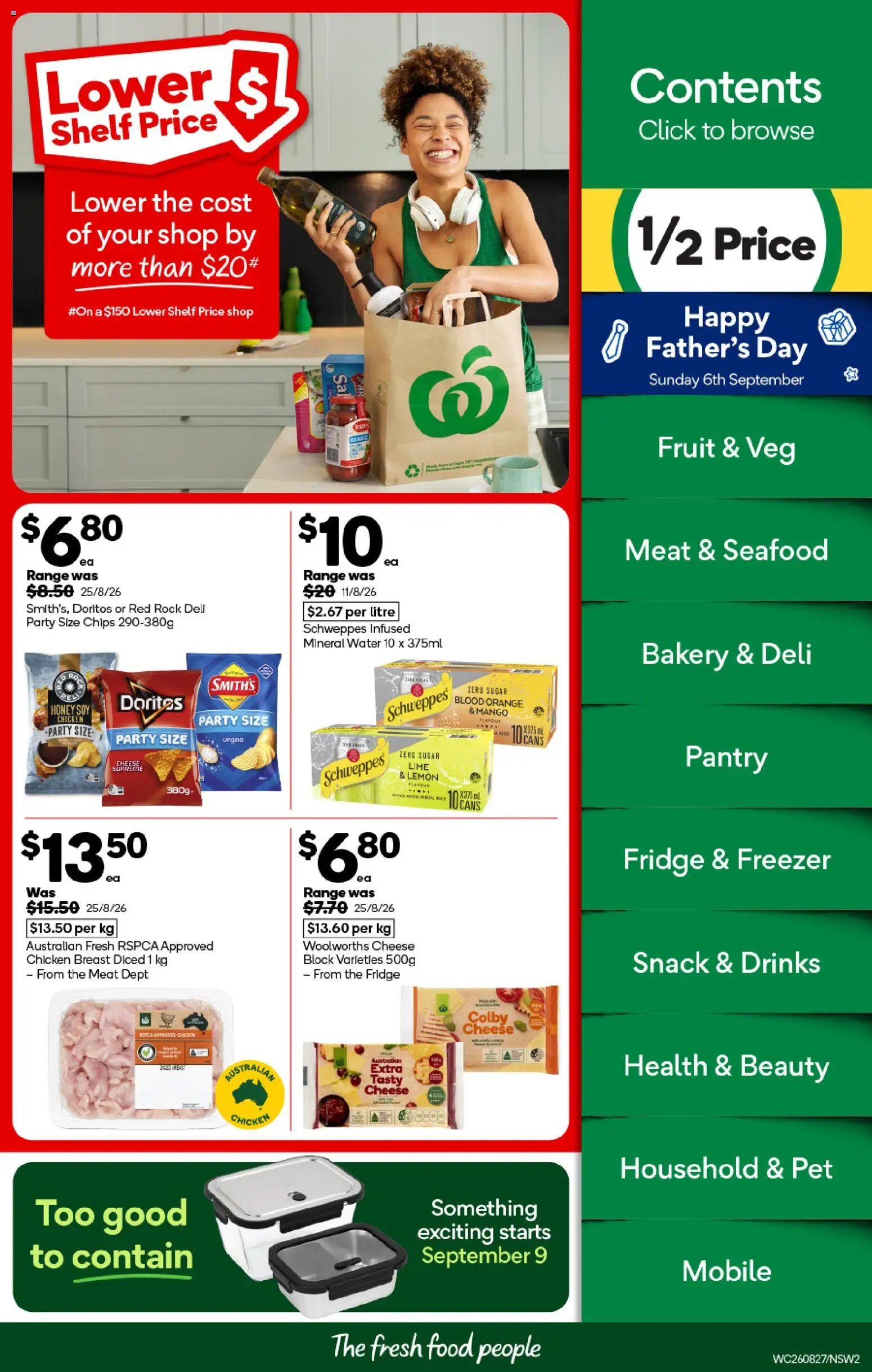 Woolworths catalogue from 26/08/2026 Woolworths catalogue