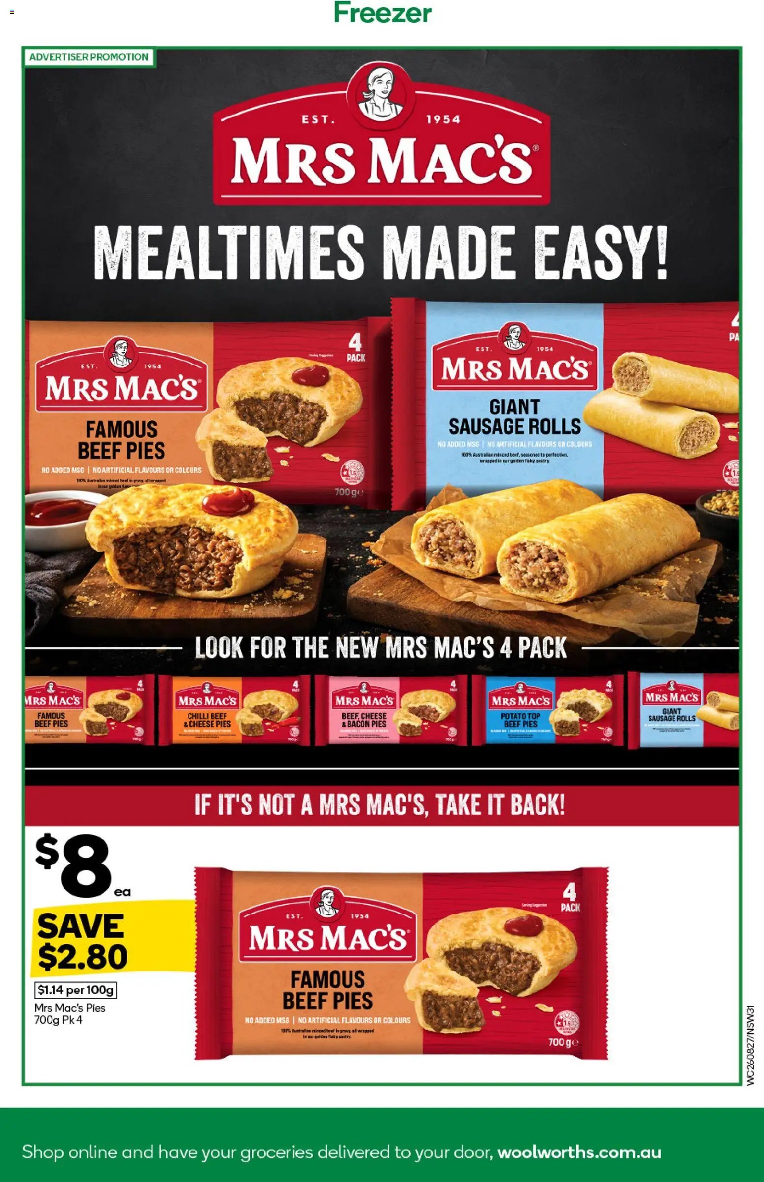 Woolworths catalogue from 26/08/2026 Woolworths catalogue