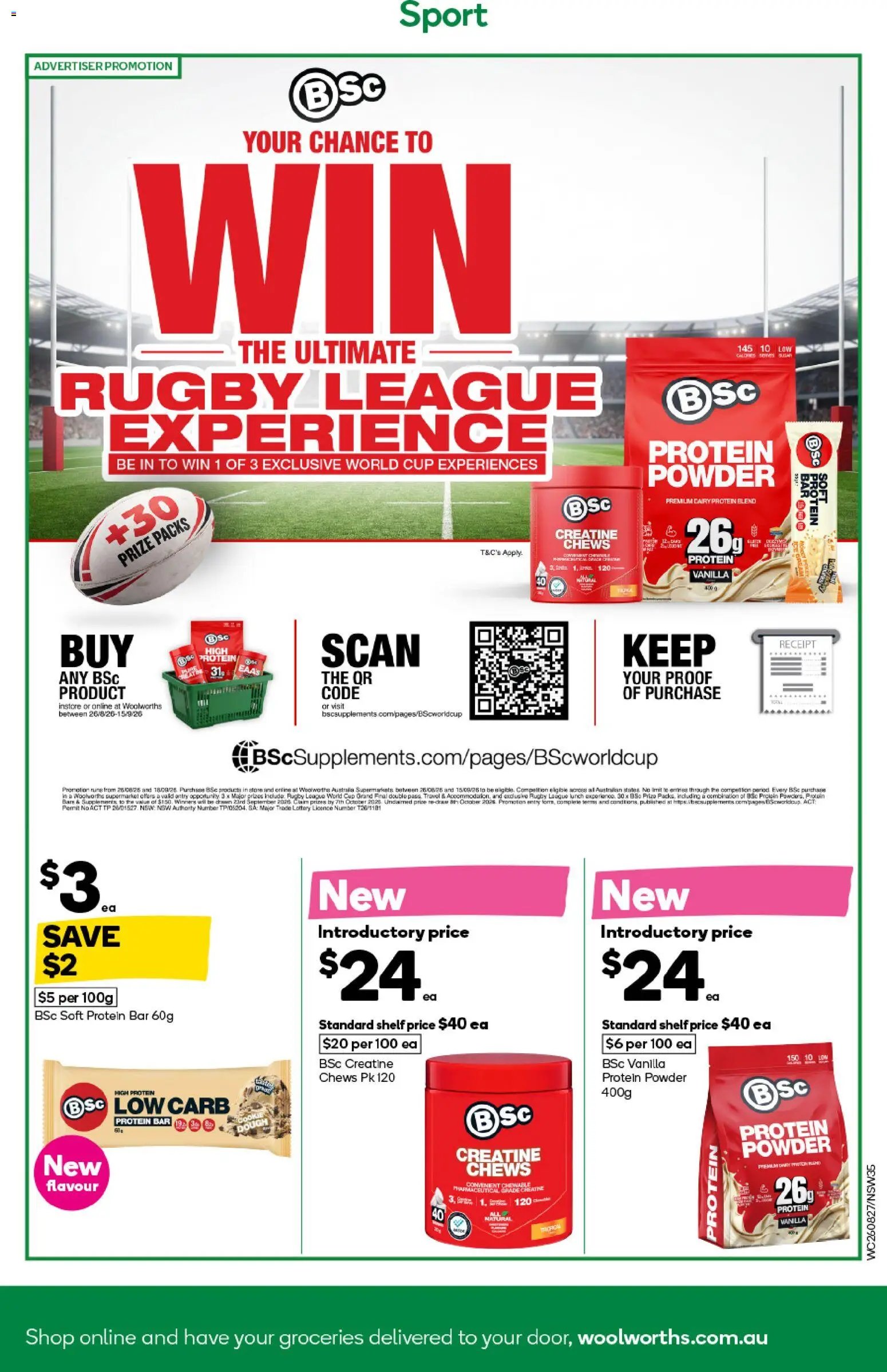 Woolworths catalogue from 26/08/2026 Woolworths catalogue