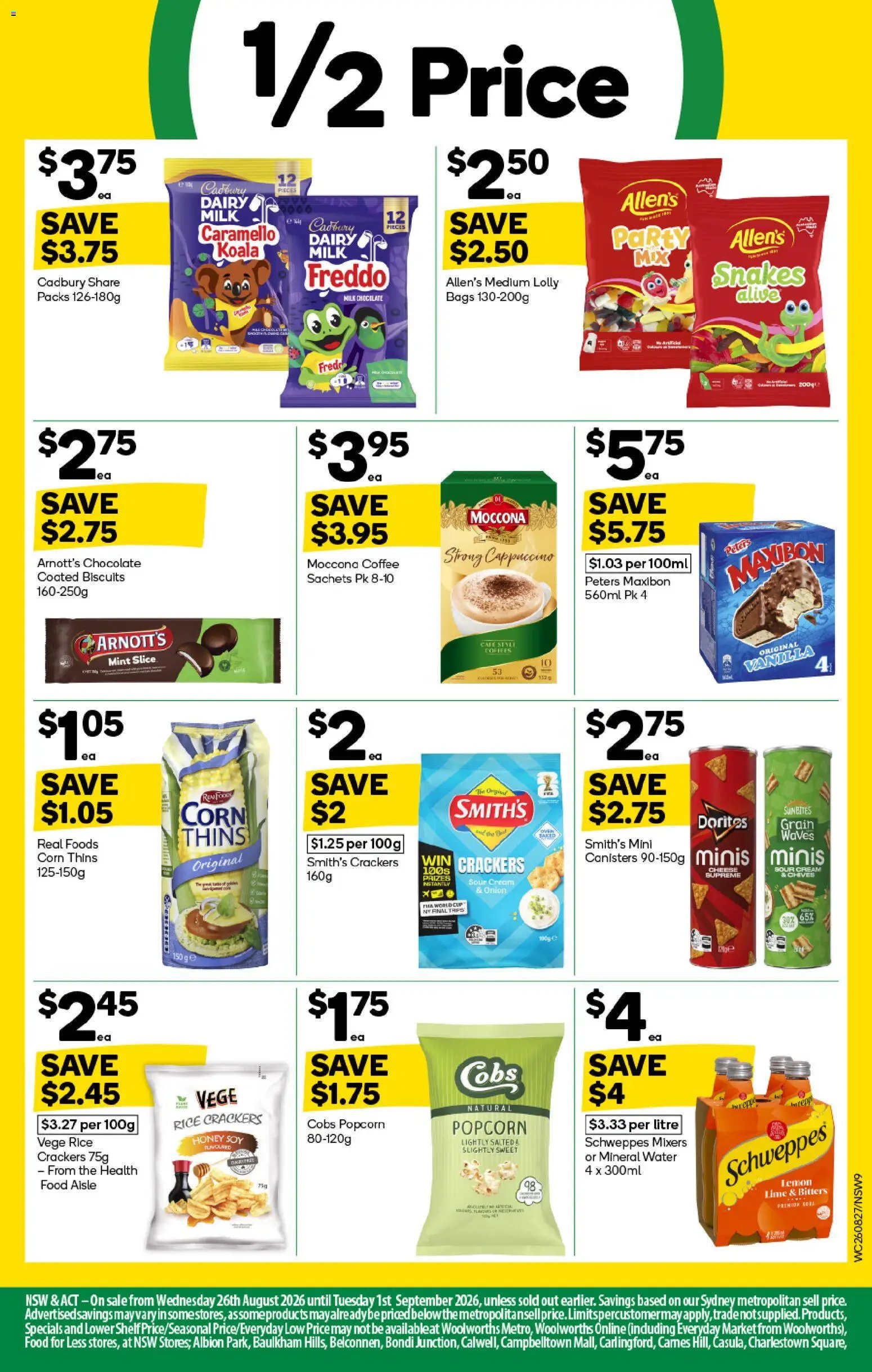 Woolworths catalogue from 26/08/2026 Woolworths catalogue