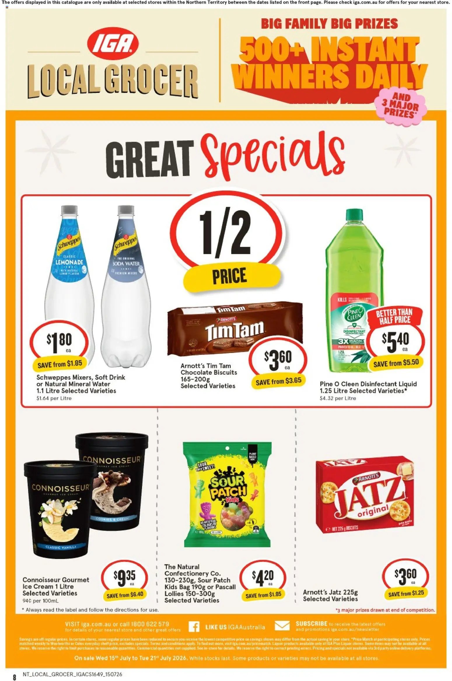 IGA catalogue from 15/07/2026 IGA Local Grocer NT