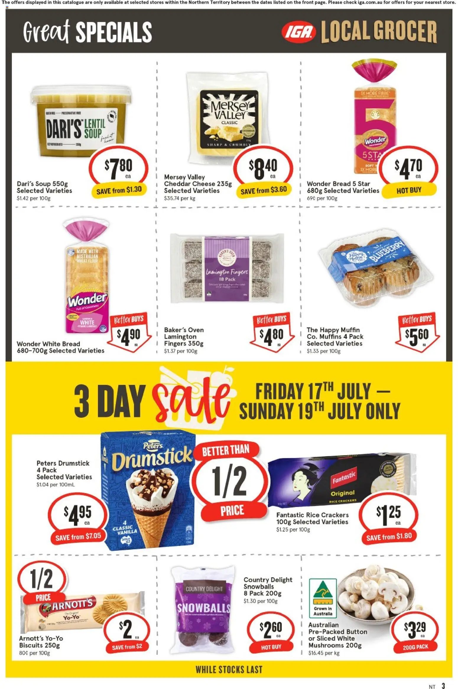 IGA catalogue from 15/07/2026 IGA Local Grocer NT