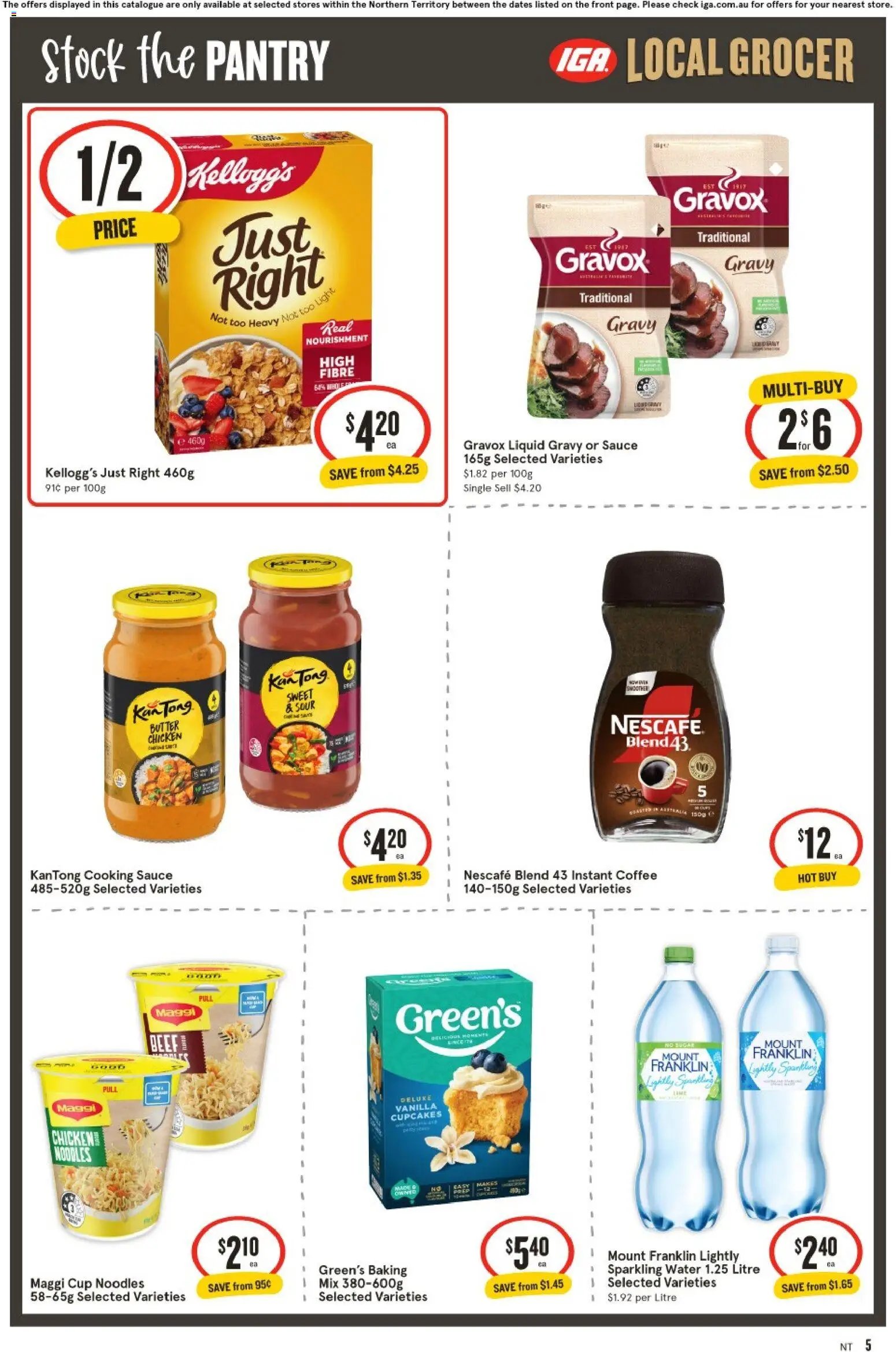 IGA catalogue from 15/07/2026 IGA Local Grocer NT
