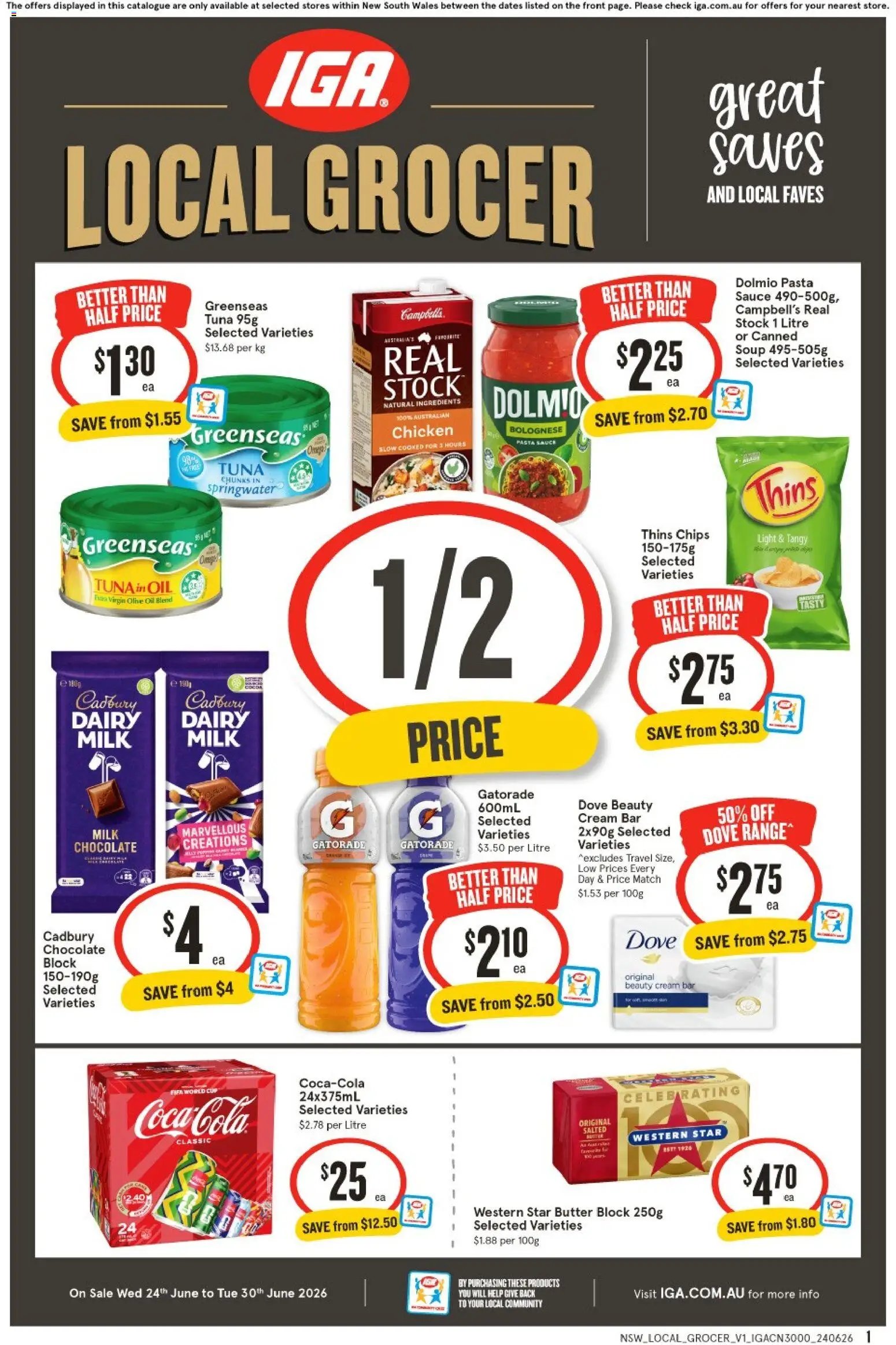 IGA catalogue from 24/06/2026 IGA Local Grocer NSW