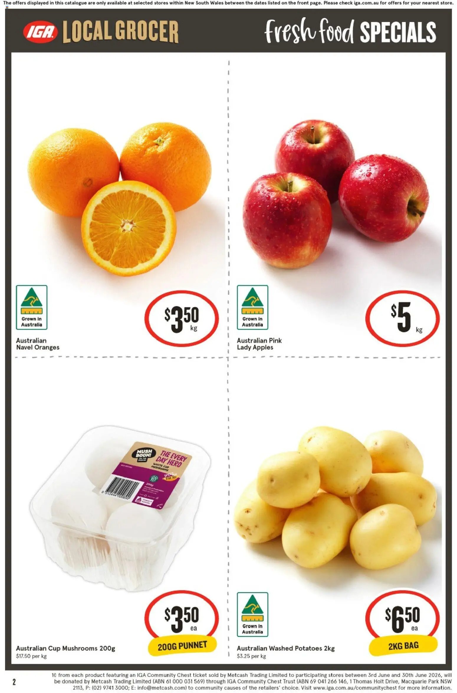 IGA catalogue from 24/06/2026 IGA Local Grocer NSW