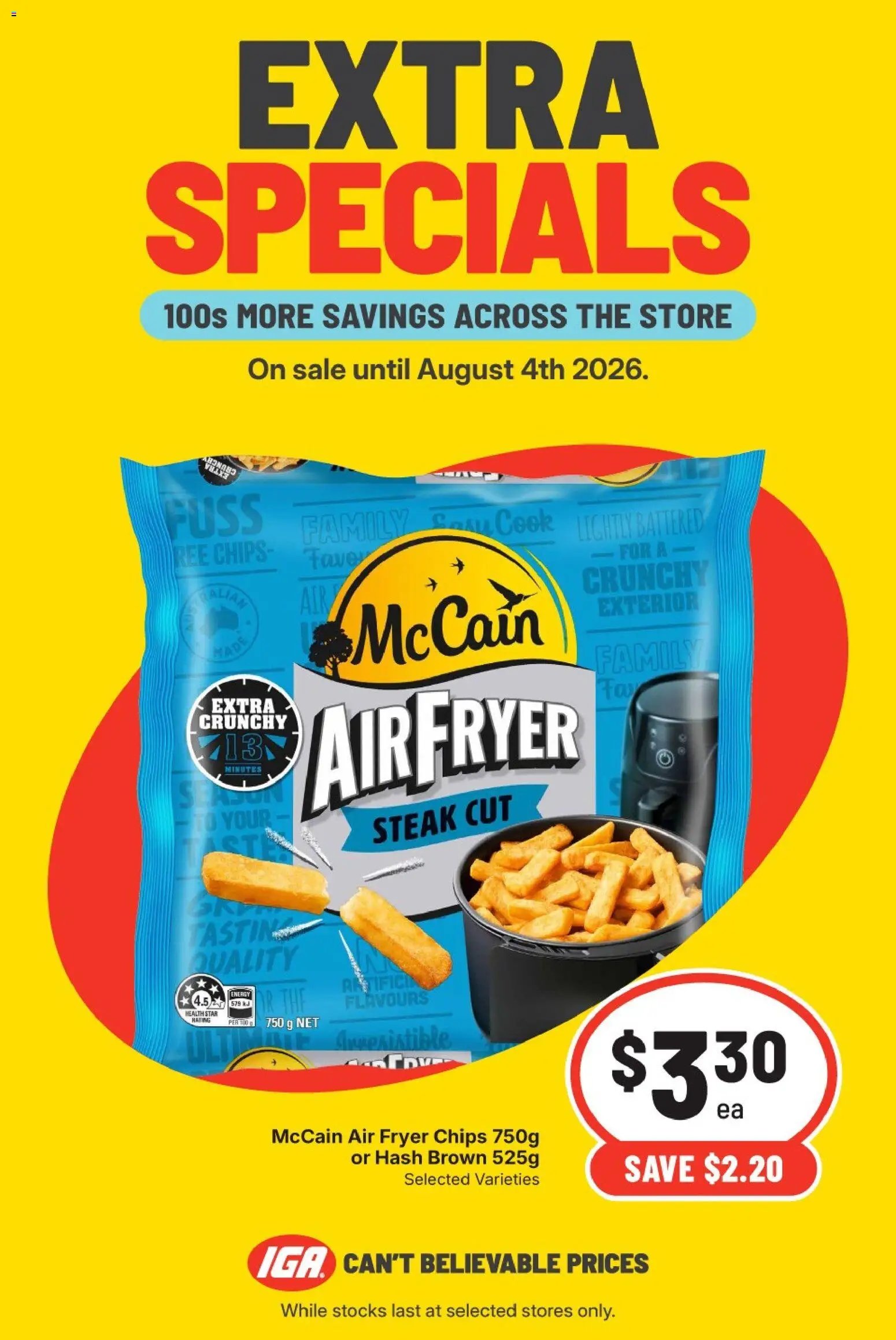 IGA catalogue from 29/07/2026 IGA Extra specials