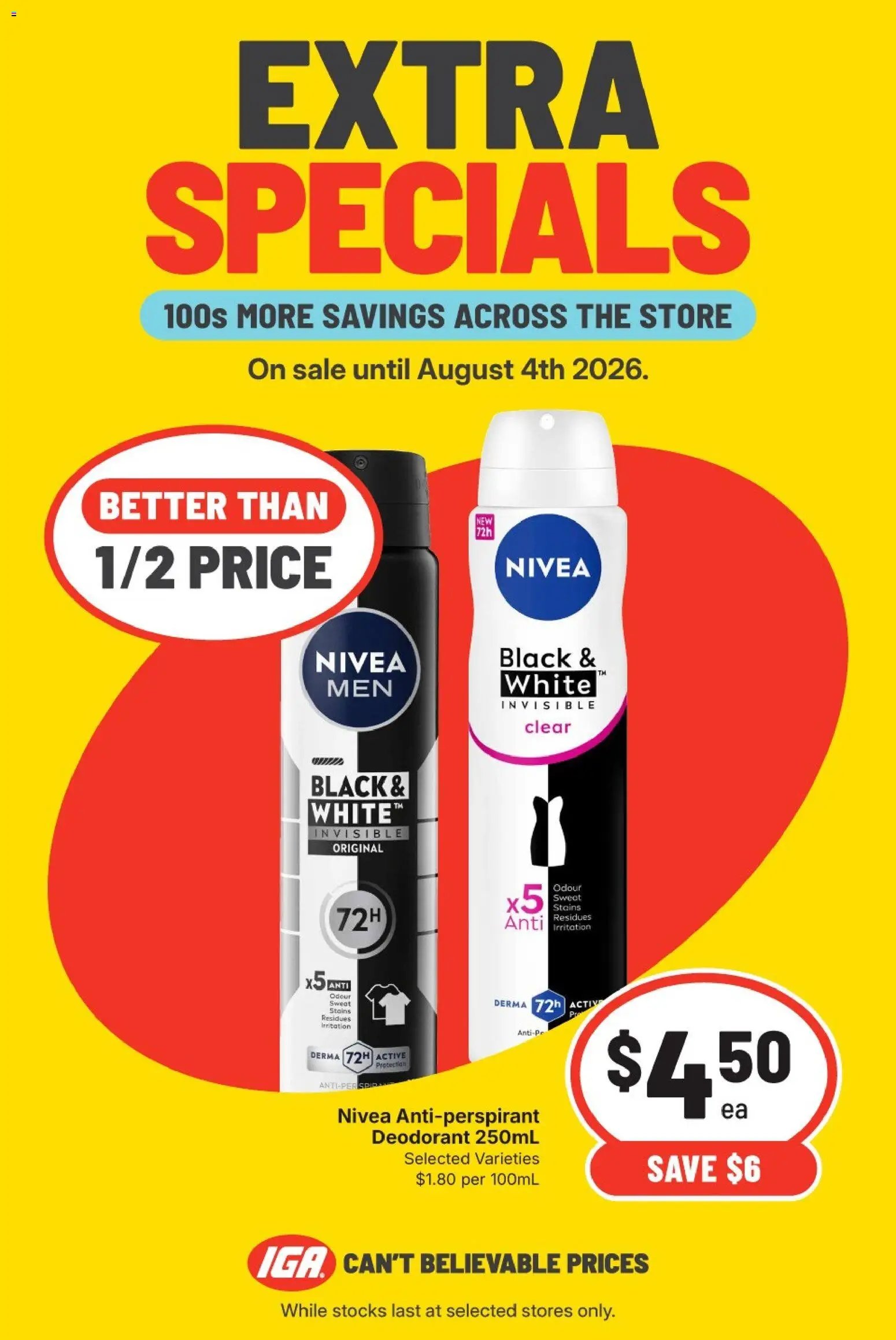 IGA catalogue from 29/07/2026 IGA Extra specials