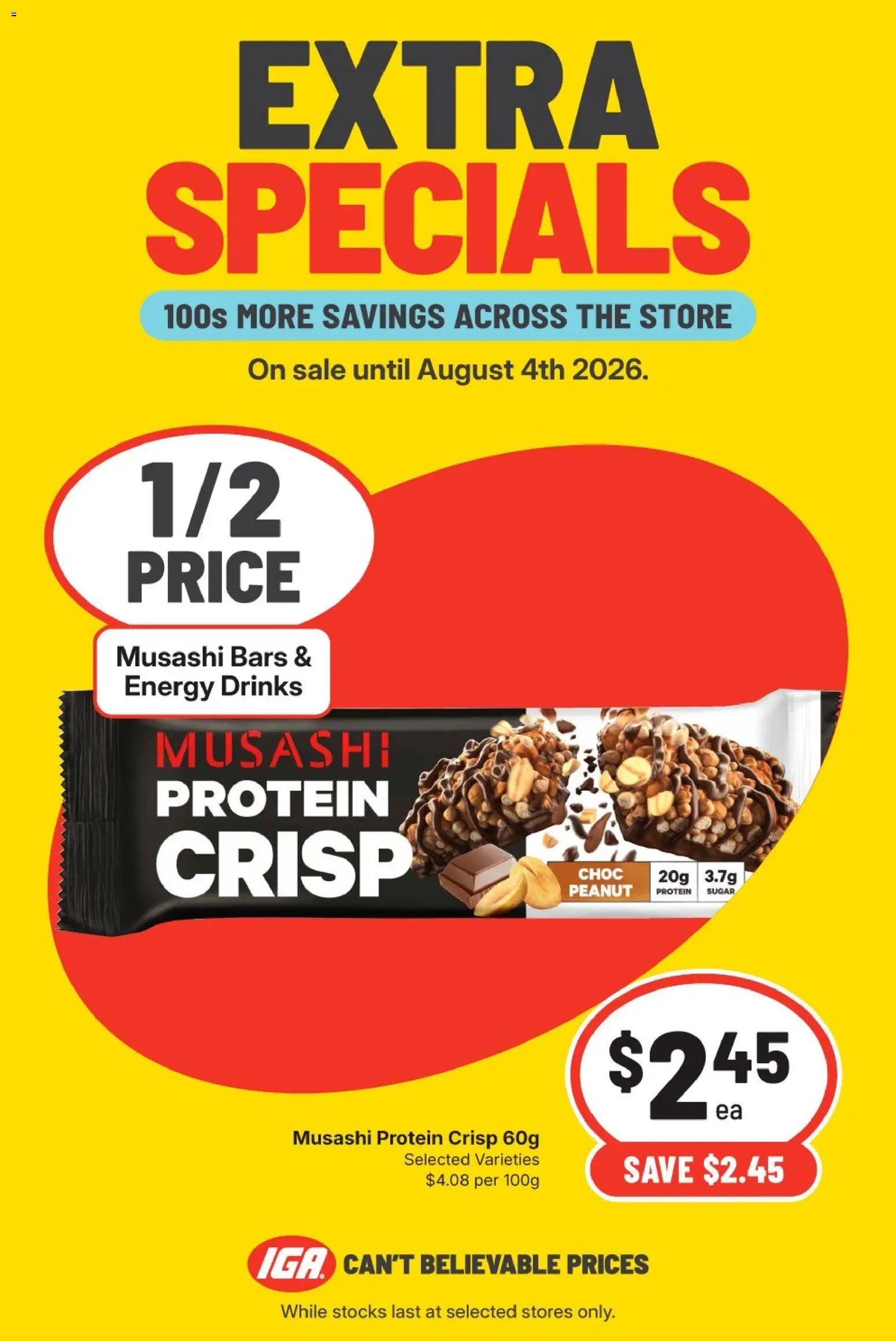 IGA catalogue from 29/07/2026 IGA Extra specials