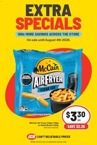 IGA catalogue from 29/07/2026 IGA Extra specials