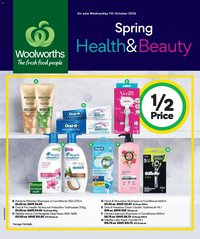 Woolworths catalogue from 07/10/2026 Woolworths Spring Health & Beauty Catalogue SA
